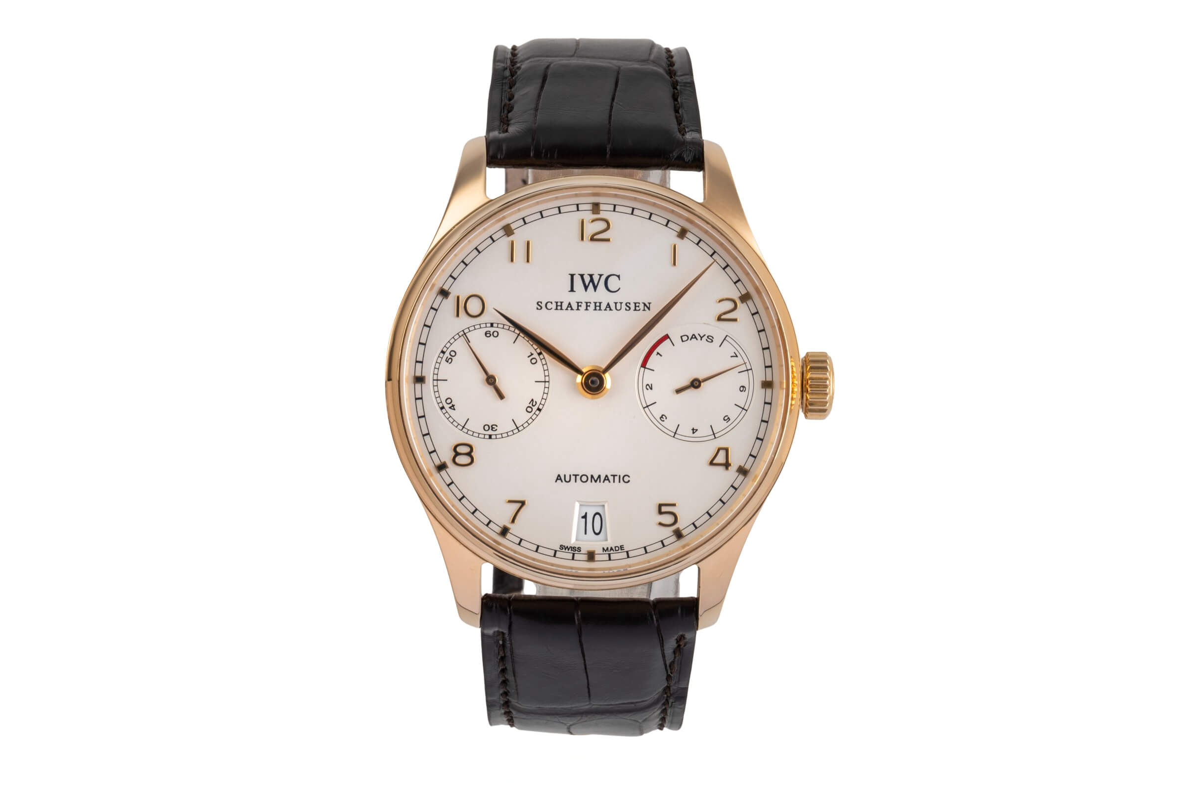 IWC Portugieser 18 ct gold automatic Kal. C.51010 Ref. IW500113  | Zeitauktion