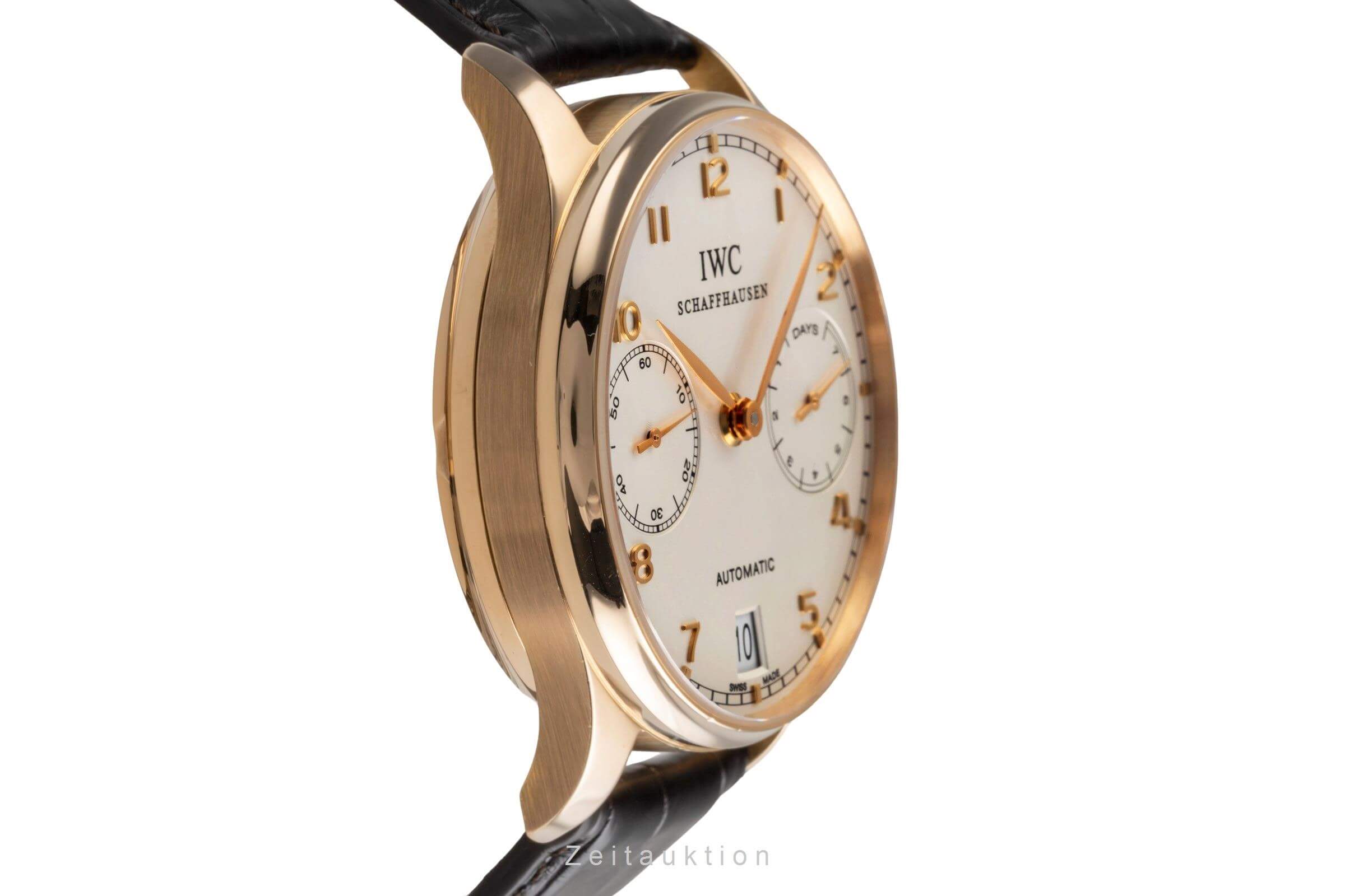 IWC Portugieser 18k Gold Automatik Kal. C.51010 Ref. IW500113  | Zeitauktion