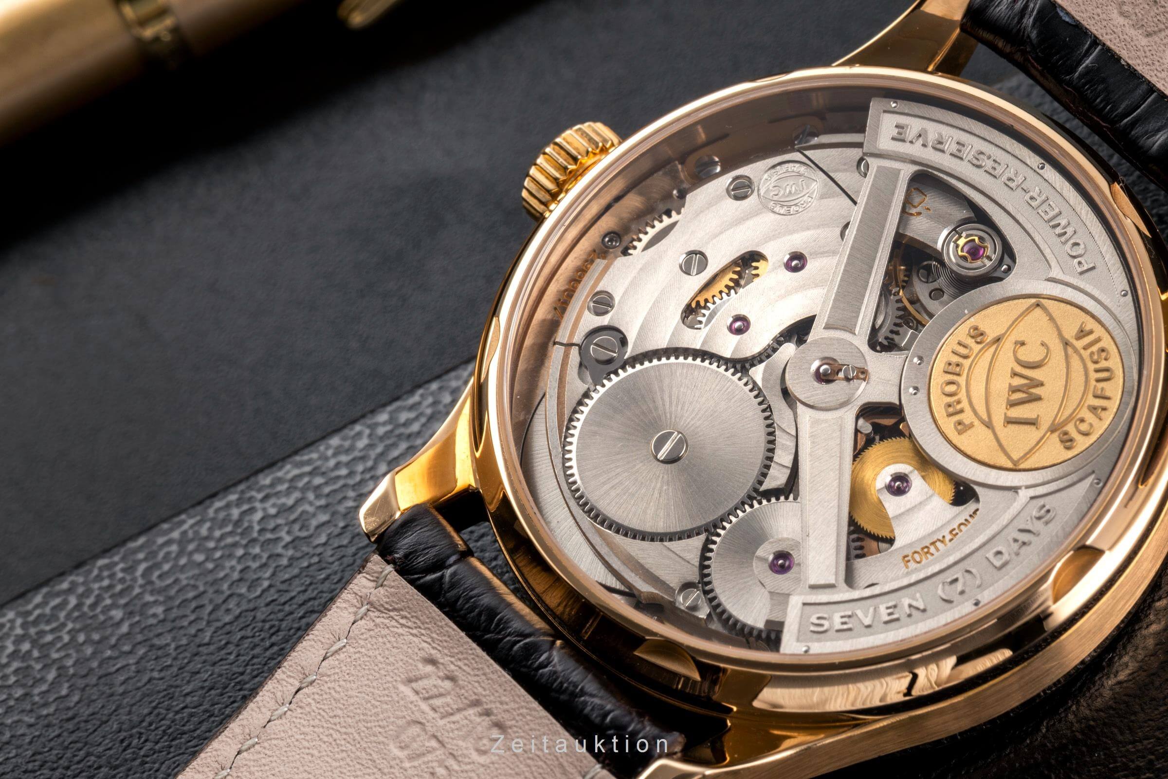 IWC Portugieser 18k Gold Automatik Kal. C.51010 Ref. IW500113  | Zeitauktion