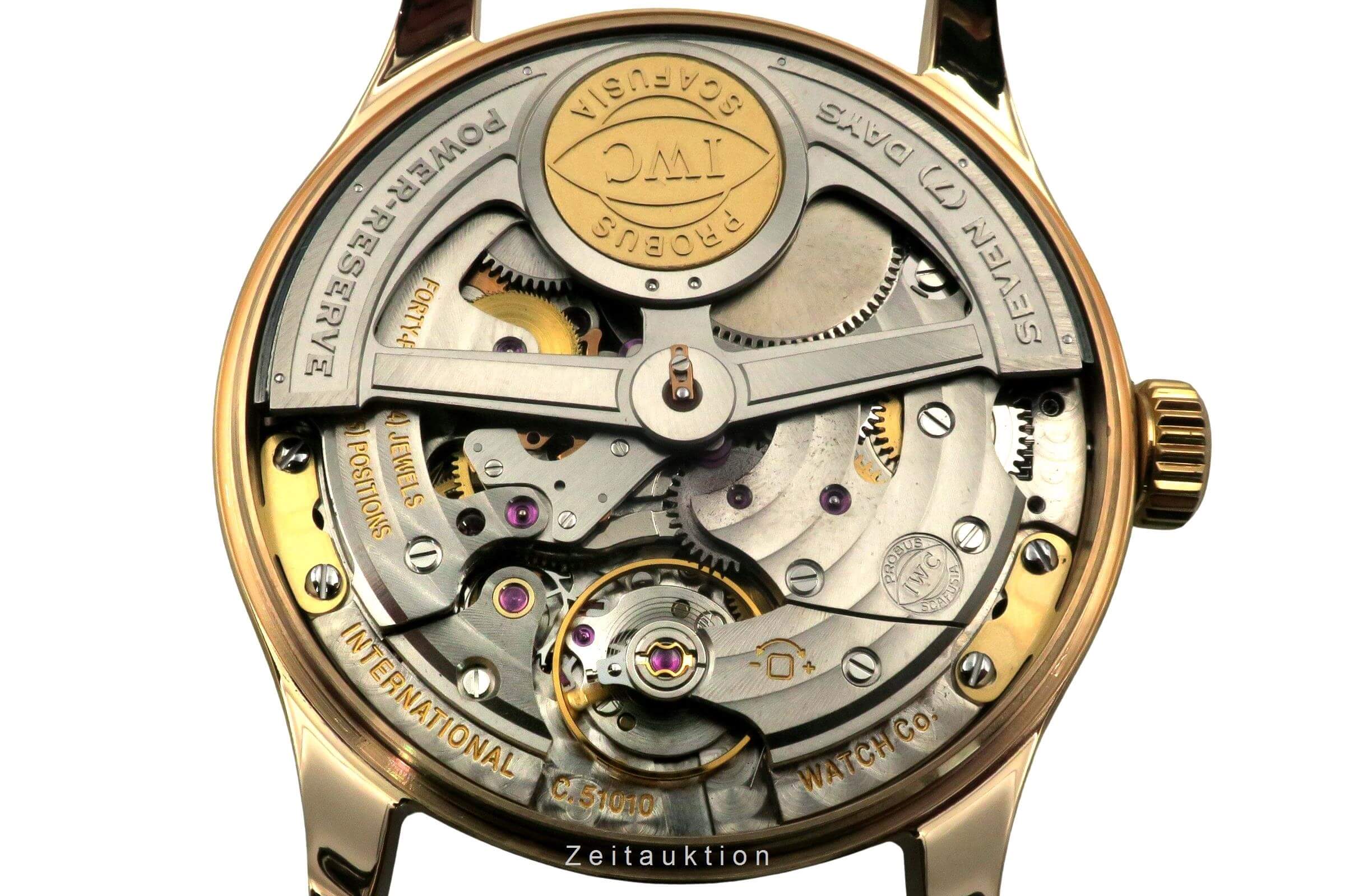 IWC Portugieser 18k Gold Automatik Kal. C.51010 Ref. IW500113  | Zeitauktion