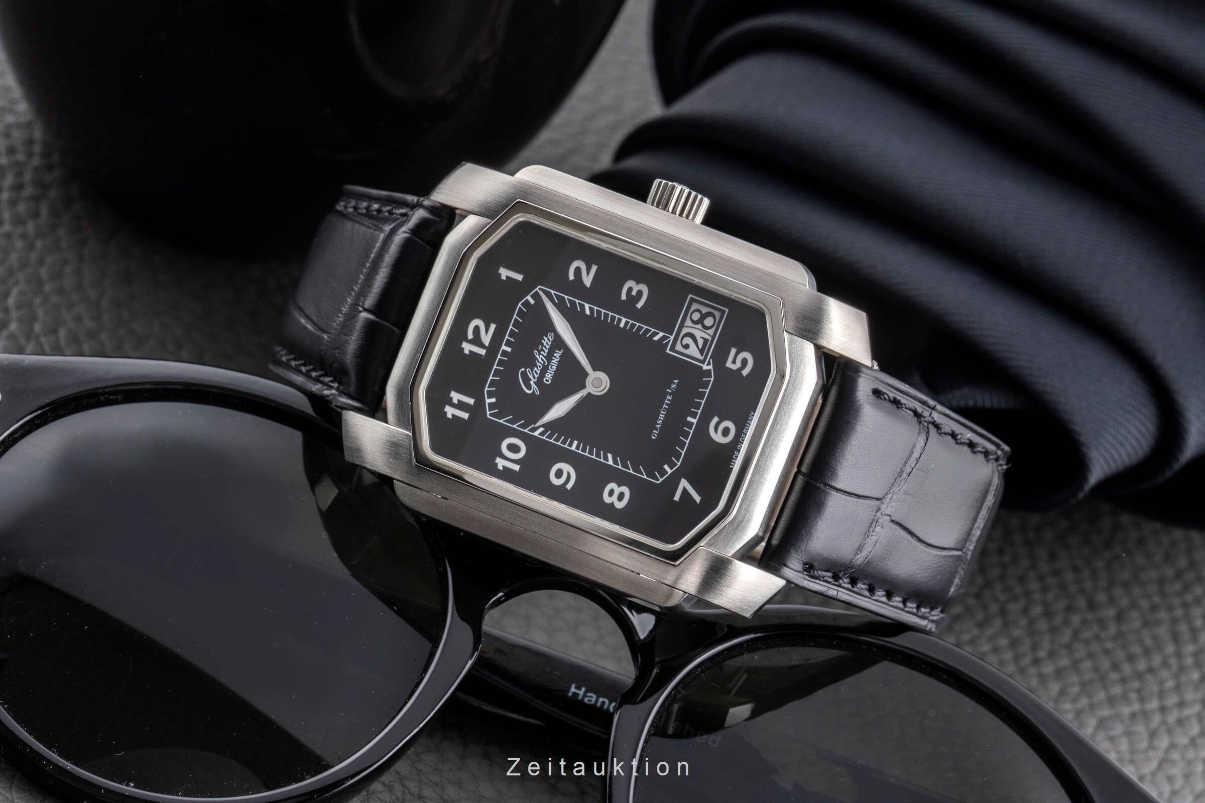 Glashütte Original * acero automático Kal. GUB 39-43 Ref. 39-46-27-14 LIMITED EDITION | Zeitauktion