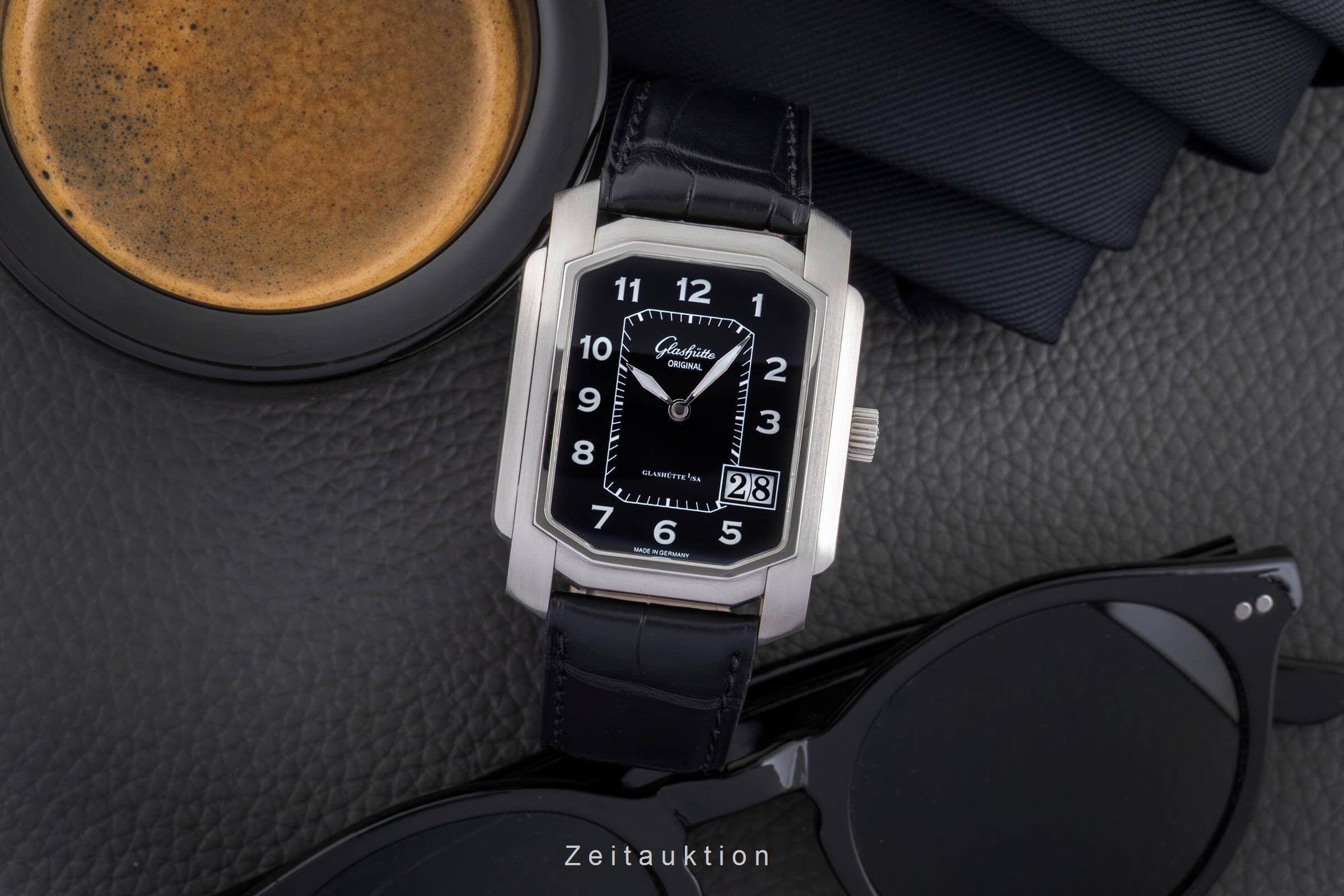 Glashütte Original * acero automático Kal. GUB 39-43 Ref. 39-46-27-14 LIMITED EDITION | Zeitauktion
