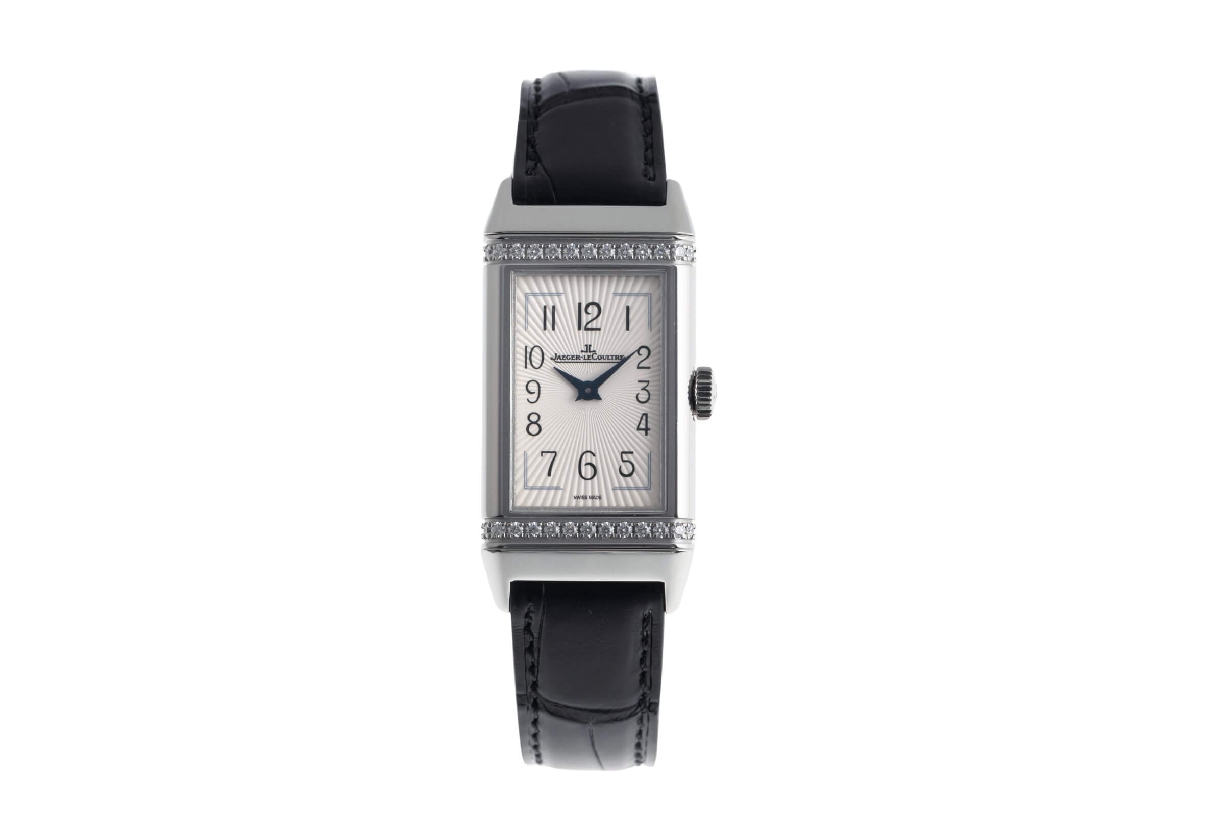Jaeger-LeCoultre Reverso steel quartz Kal. 657 Ref. Q3288120  201.8.47  | Zeitauktion