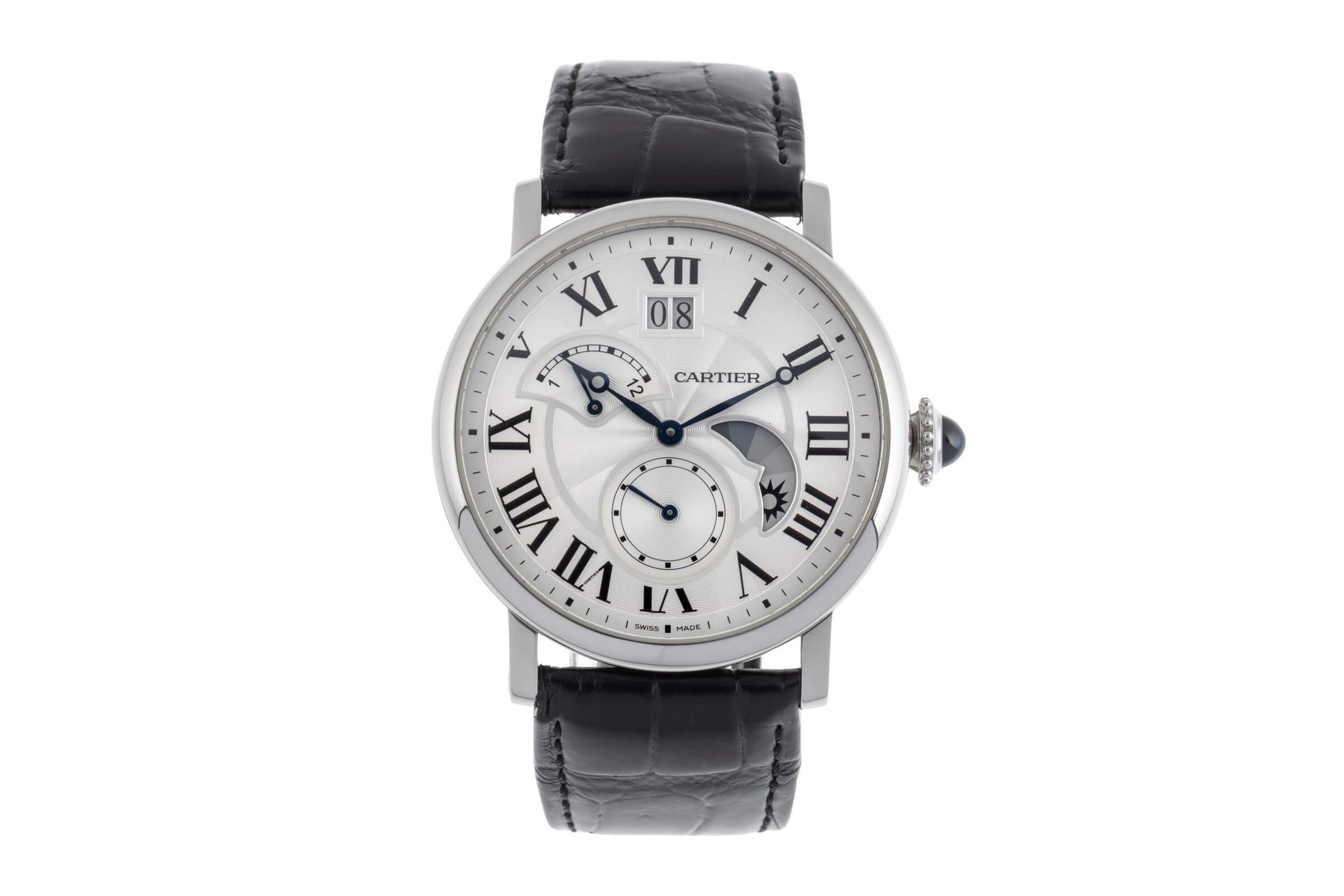 Cartier Rotonde de Cartier Stahl Automatik Kal. 1904-UF MC Ref. W1556368  | Zeitauktion