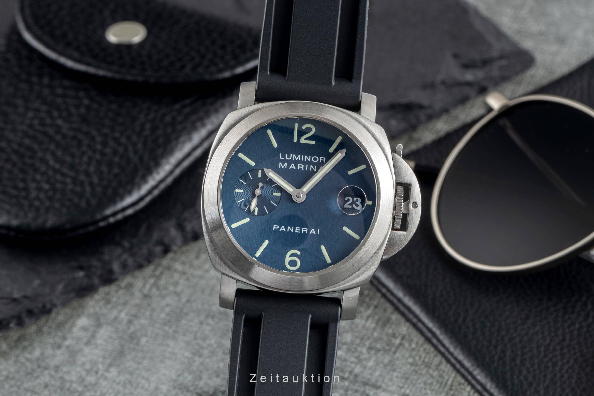 Panerai Luminor Marina steel automatic Kal. 7750-P1 Ref. PAM00070  | Zeitauktion