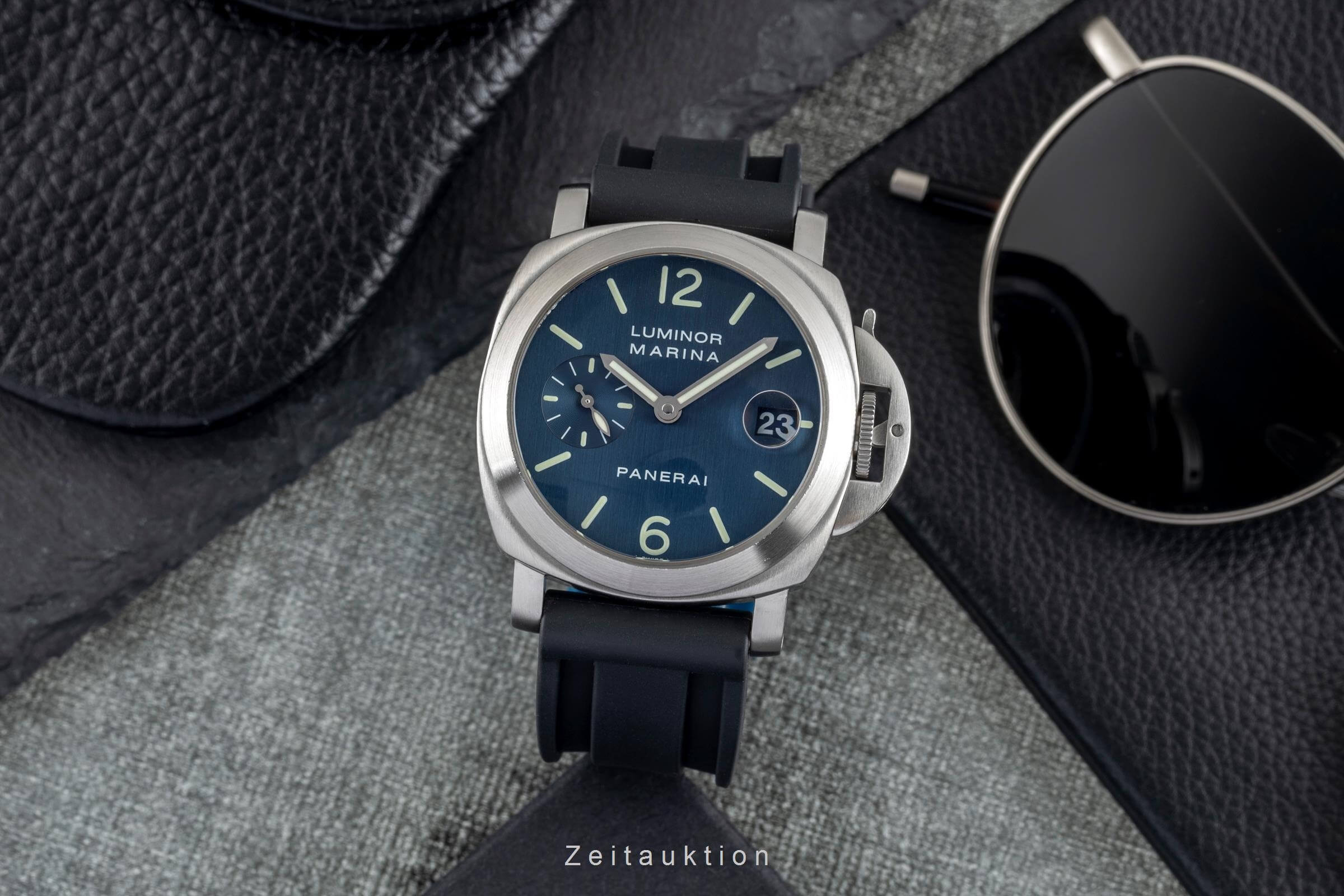 Panerai Luminor Marina steel automatic Kal. 7750-P1 Ref. PAM00070  | Zeitauktion