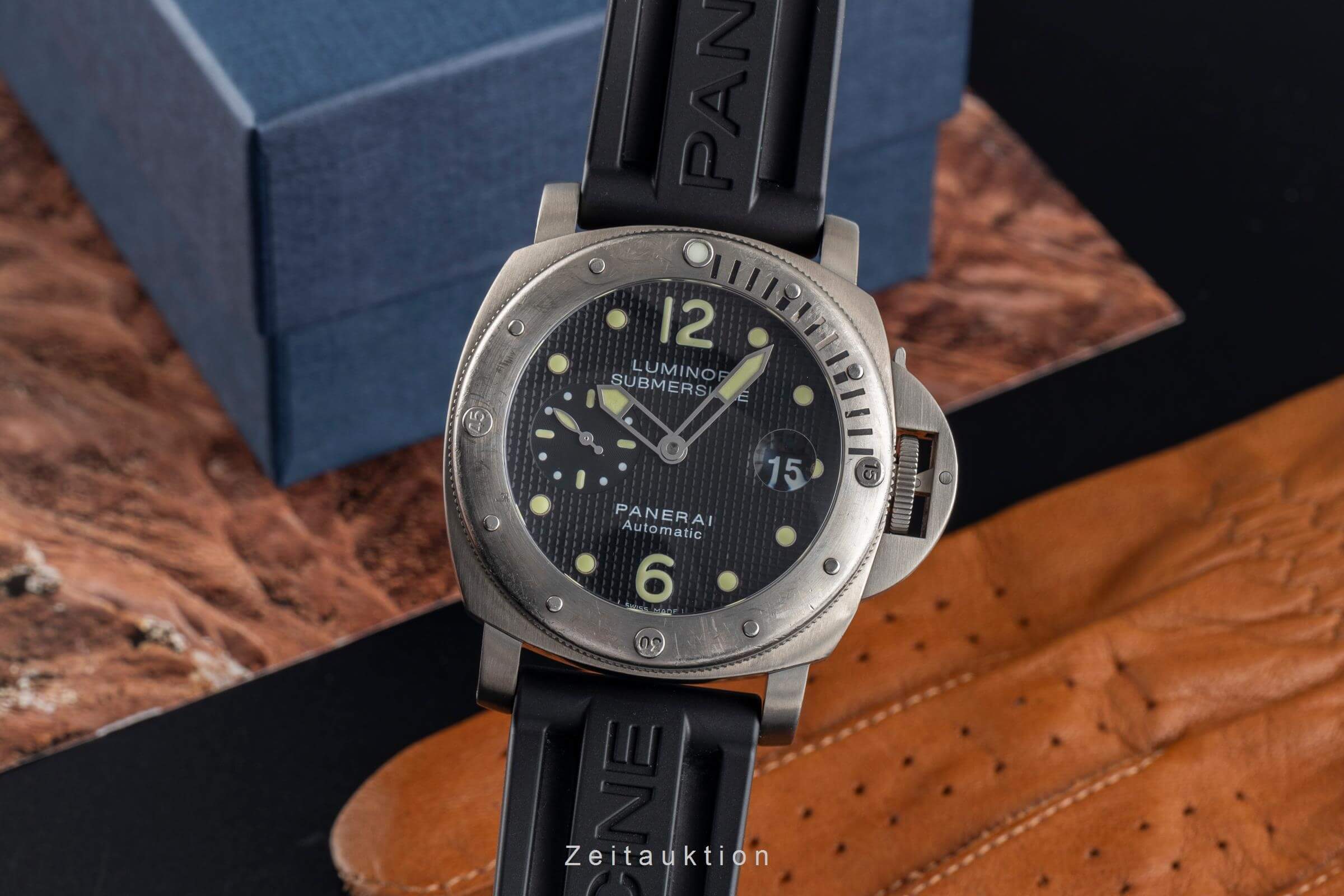 Panerai Submersible titanium automatic Kal. OP III Ref. PAM00025  | Zeitauktion