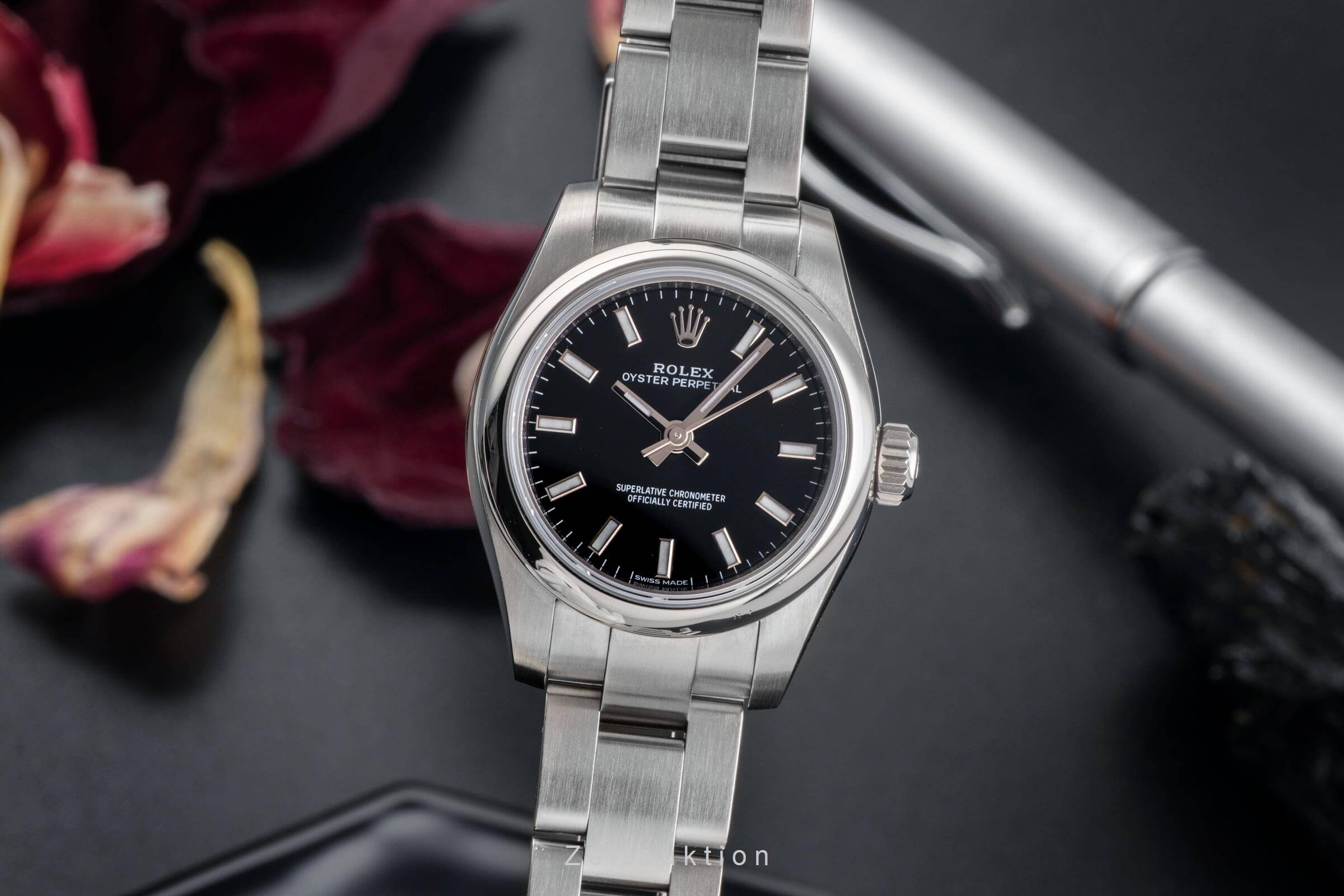 Rolex Oyster Perpetual Stahl Automatik Kal. 2231 Ref. 176200  | Zeitauktion