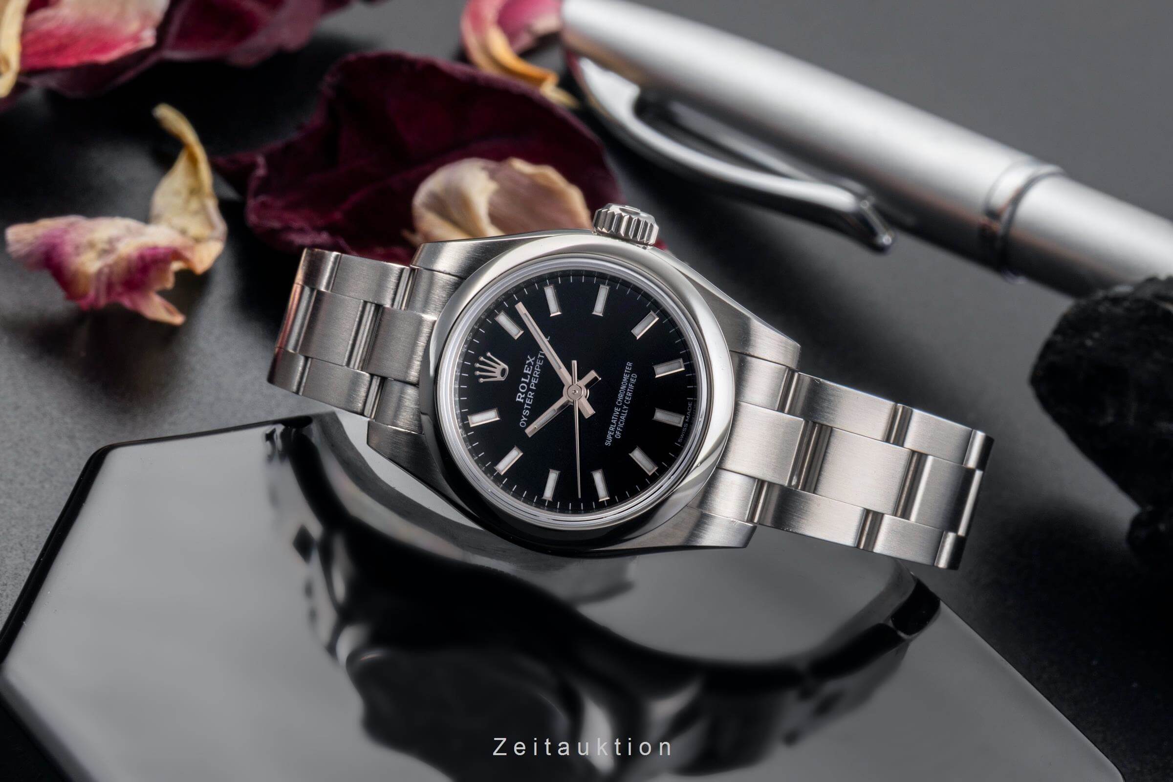 Rolex Oyster Perpetual Stahl Automatik Kal. 2231 Ref. 176200  | Zeitauktion