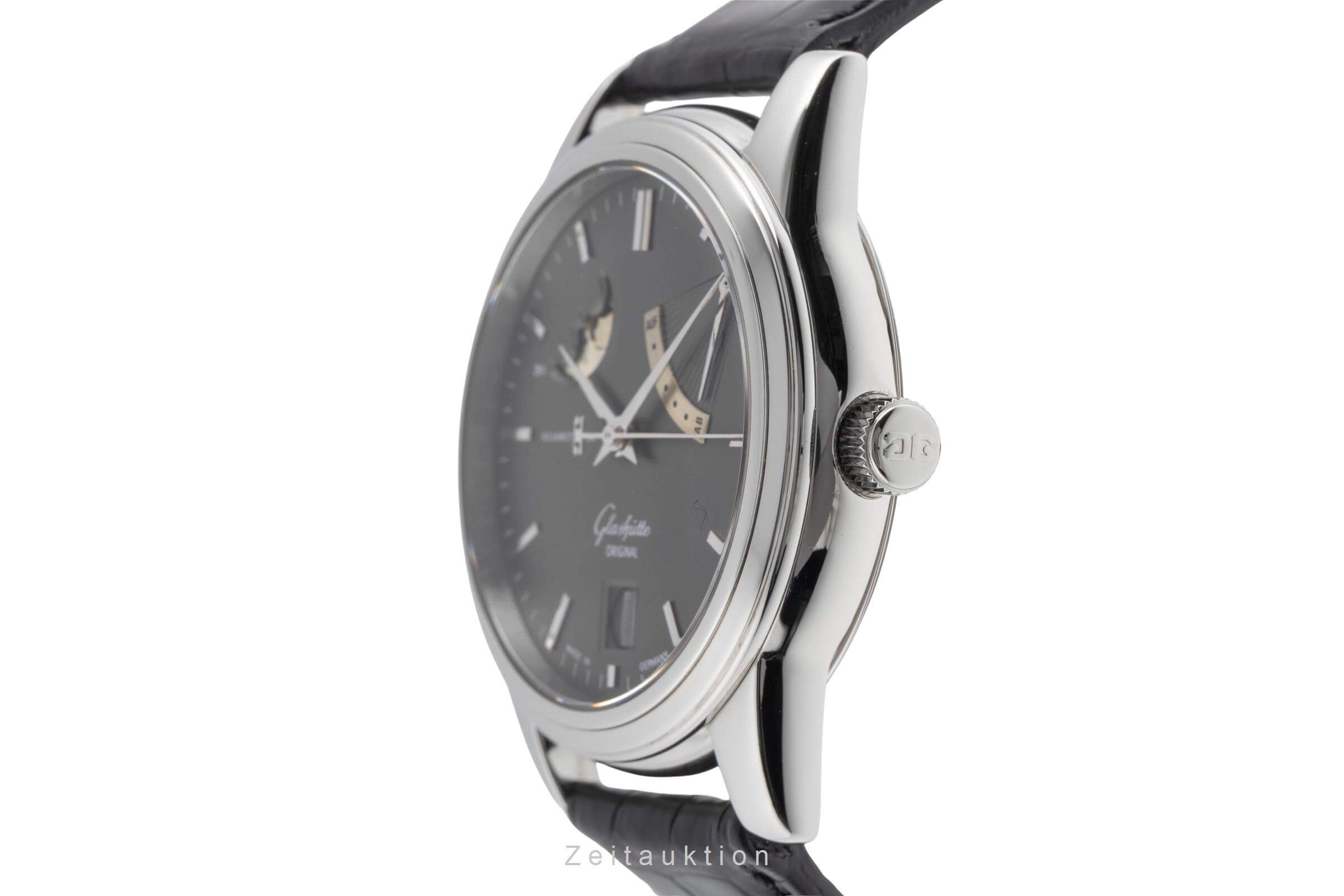Glashütte Original Senator acero automático Kal. GUB 39 Ref. 39-44-14-22-04  | Zeitauktion