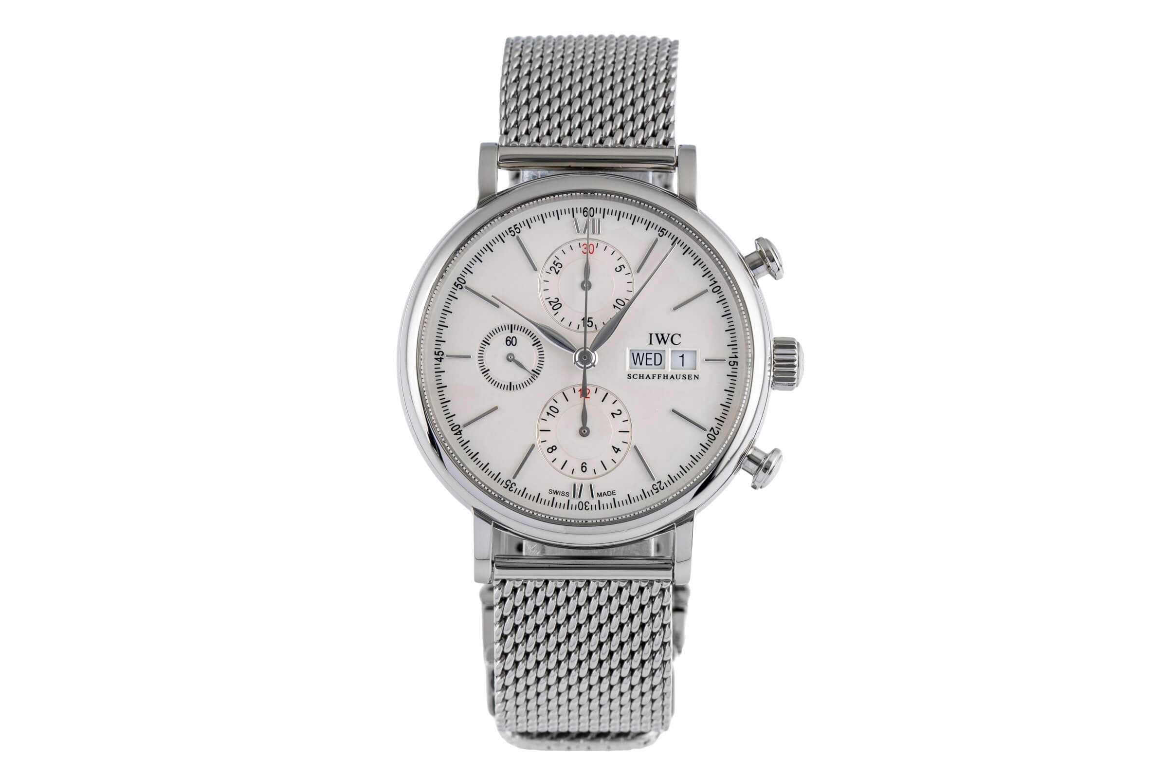 IWC Portofino chronographe acier automatique Kal. C.75320 Ref. IW391009  | Zeitauktion