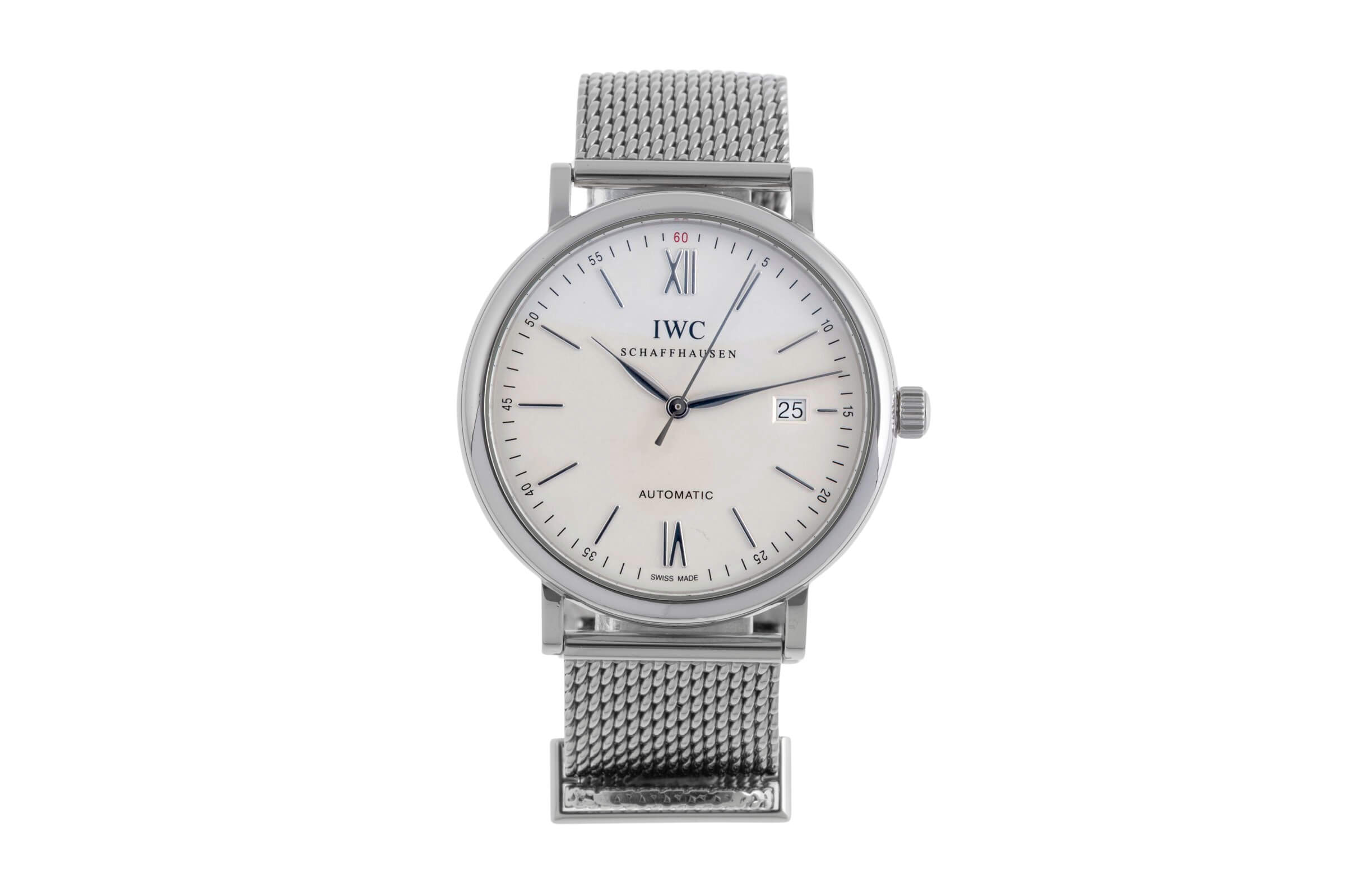 IWC Portofino steel automatic Kal. C.35111 Ref. IW356505  | Zeitauktion