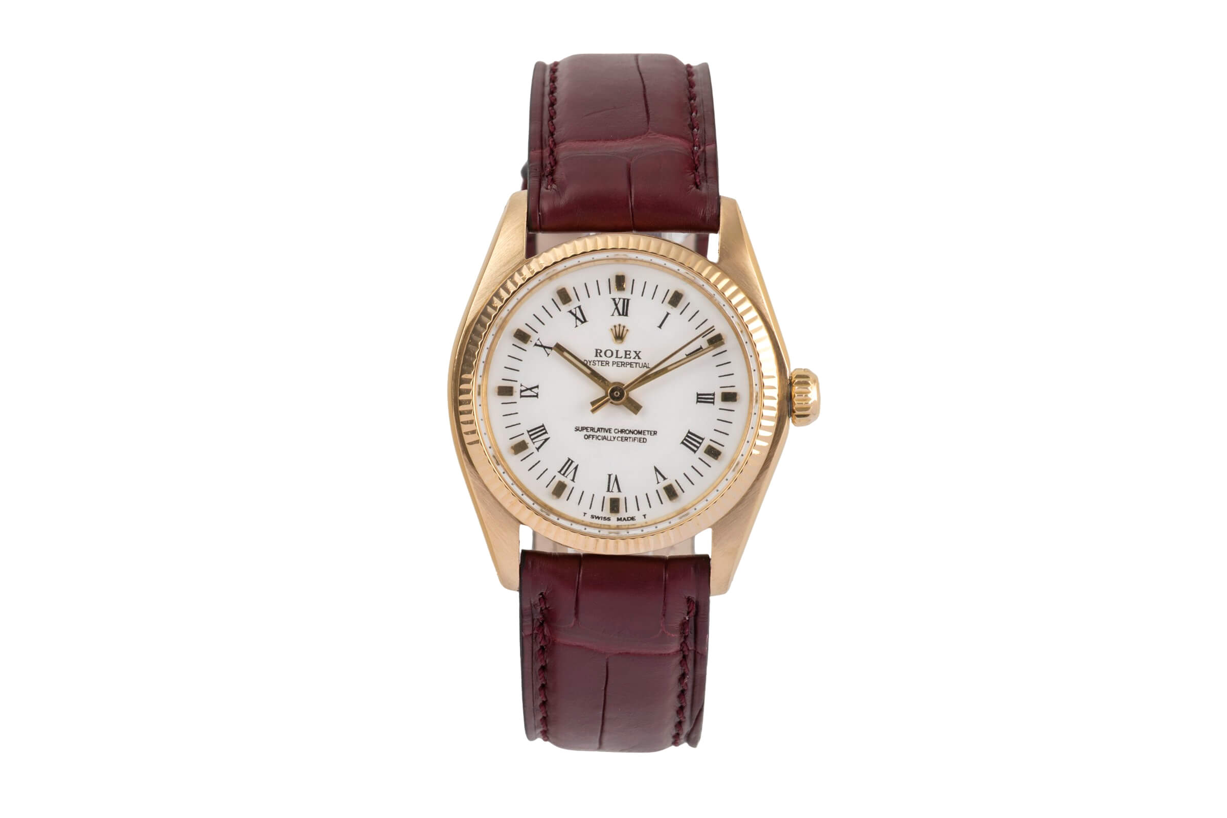 Rolex Oyster Perpetual 18 ct gold automatic Kal. 2030 Ref. 6751  | Zeitauktion