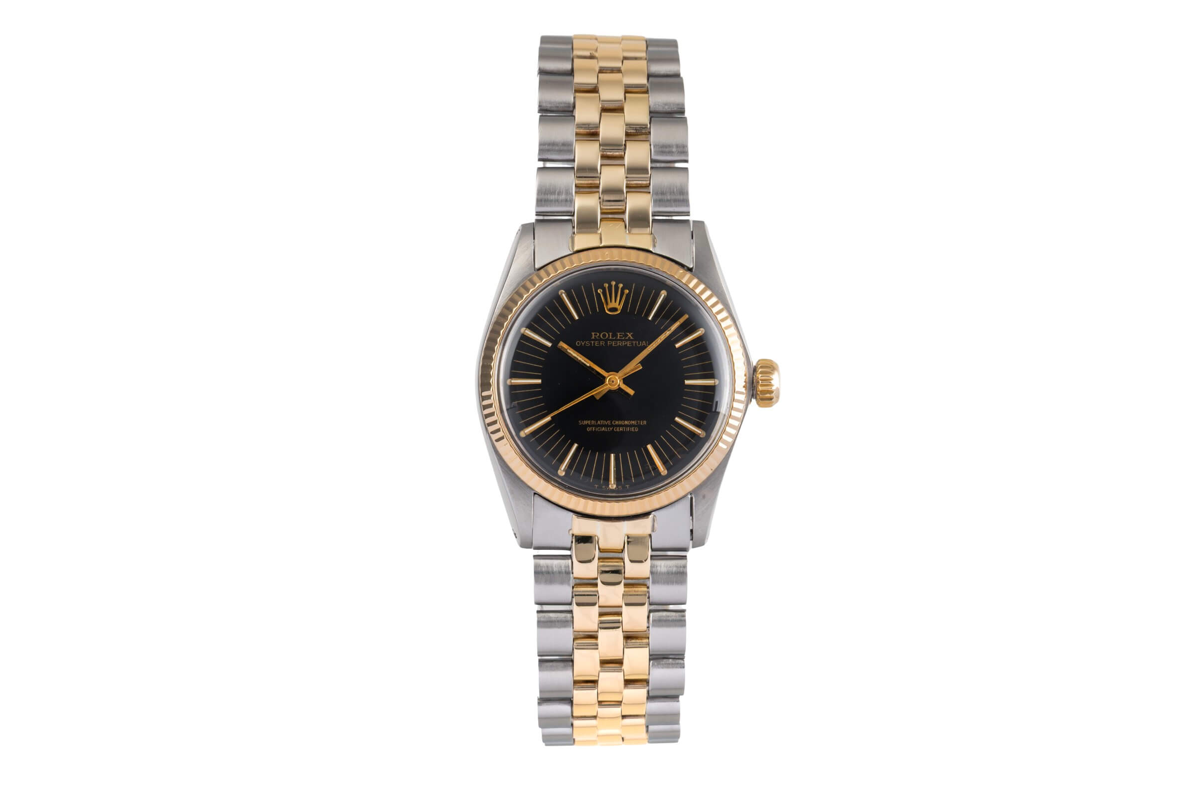 Rolex Oyster Perpetual acero / oro automático Kal. 2030 Ref. 6748 VINTAGE  | Zeitauktion