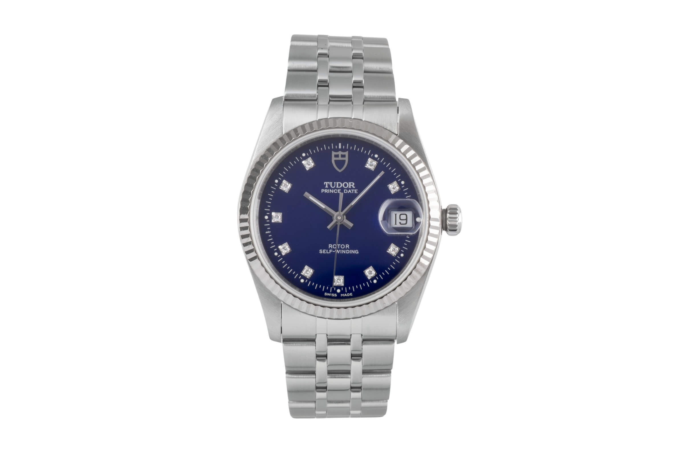 Tudor Prince Date acier / or blanc automatique Ref. 74034  | Zeitauktion