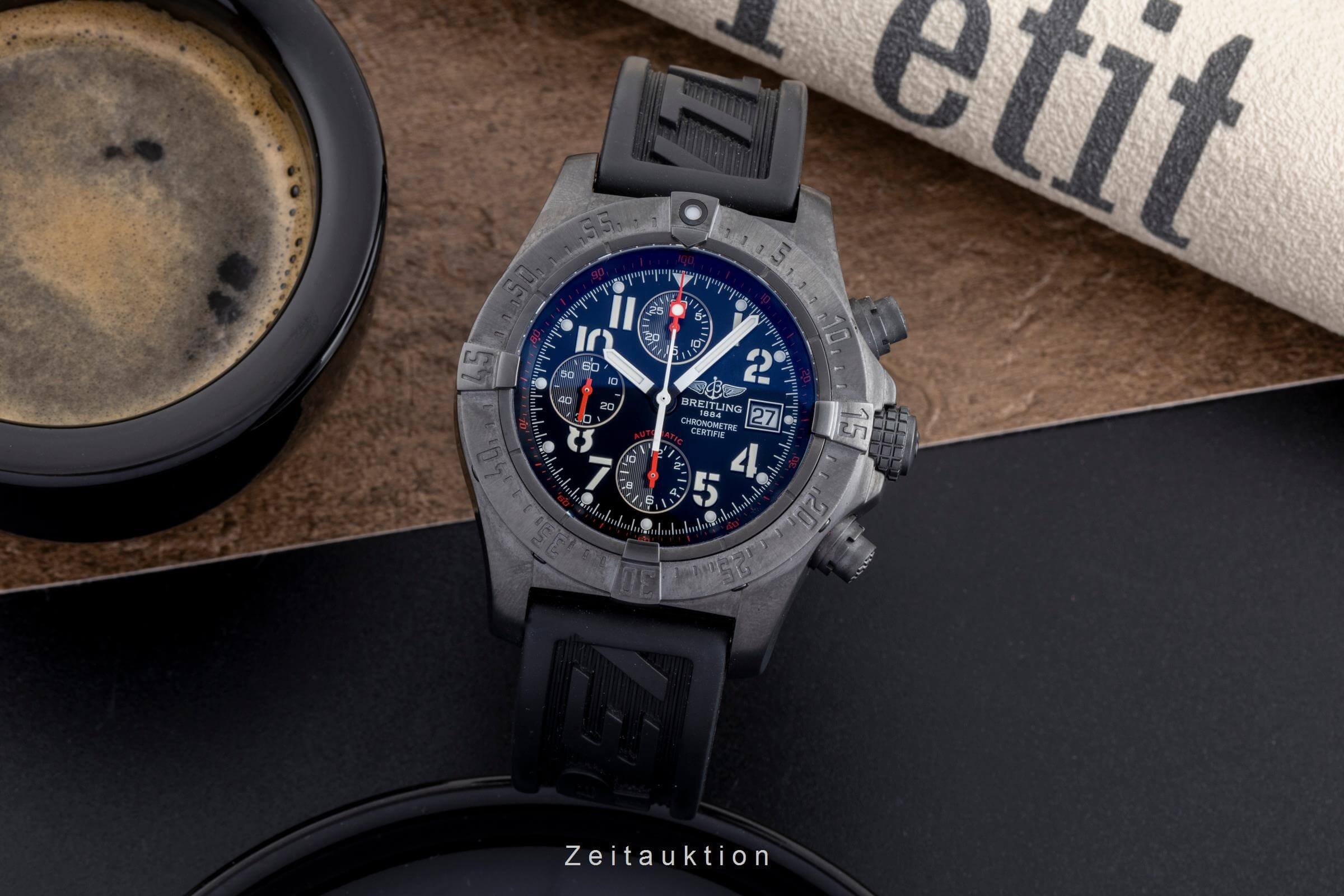 Breitling Avenger Skyland chronographe acier automatique Kal. B13 Ref. M13380 LIMITED EDITION | Zeitauktion