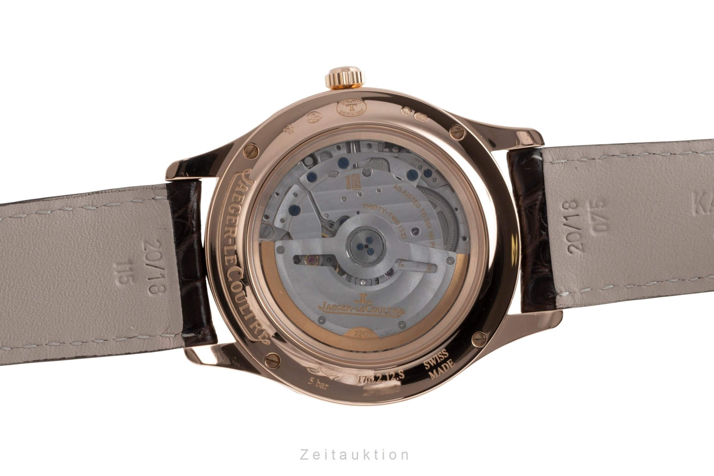 Jaeger-LeCoultre Master Calendar 18 ct red gold automatic Kal. 866 Ref. Q1552520  176.2.12.S  | Zeitauktion