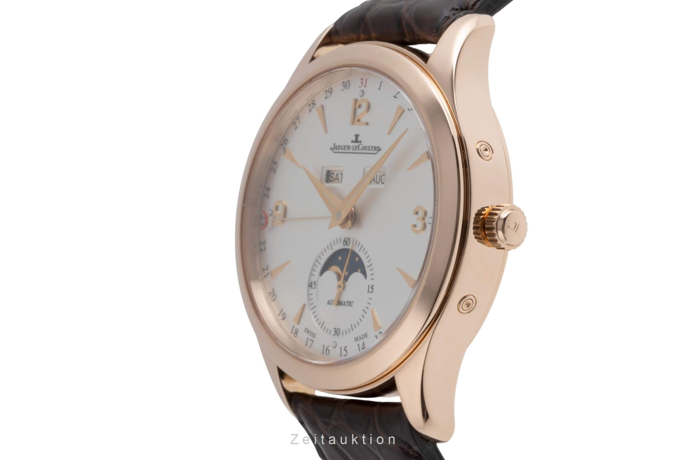 Jaeger-LeCoultre Master Calendar 18 ct red gold automatic Kal. 866 Ref. Q1552520  176.2.12.S  | Zeitauktion