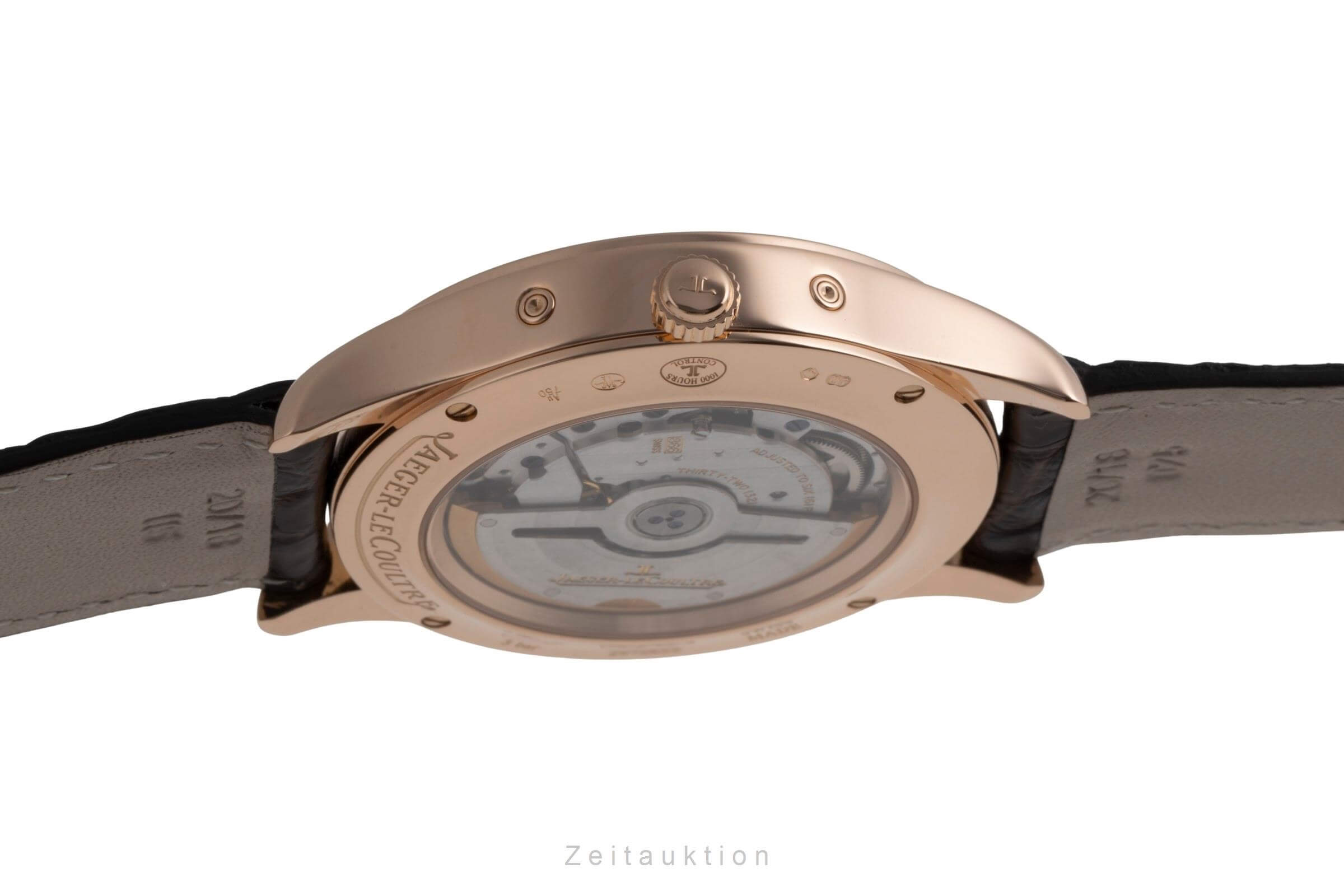 Jaeger-LeCoultre Master Calendar 18 ct red gold automatic Kal. 866 Ref. Q1552520  176.2.12.S  | Zeitauktion