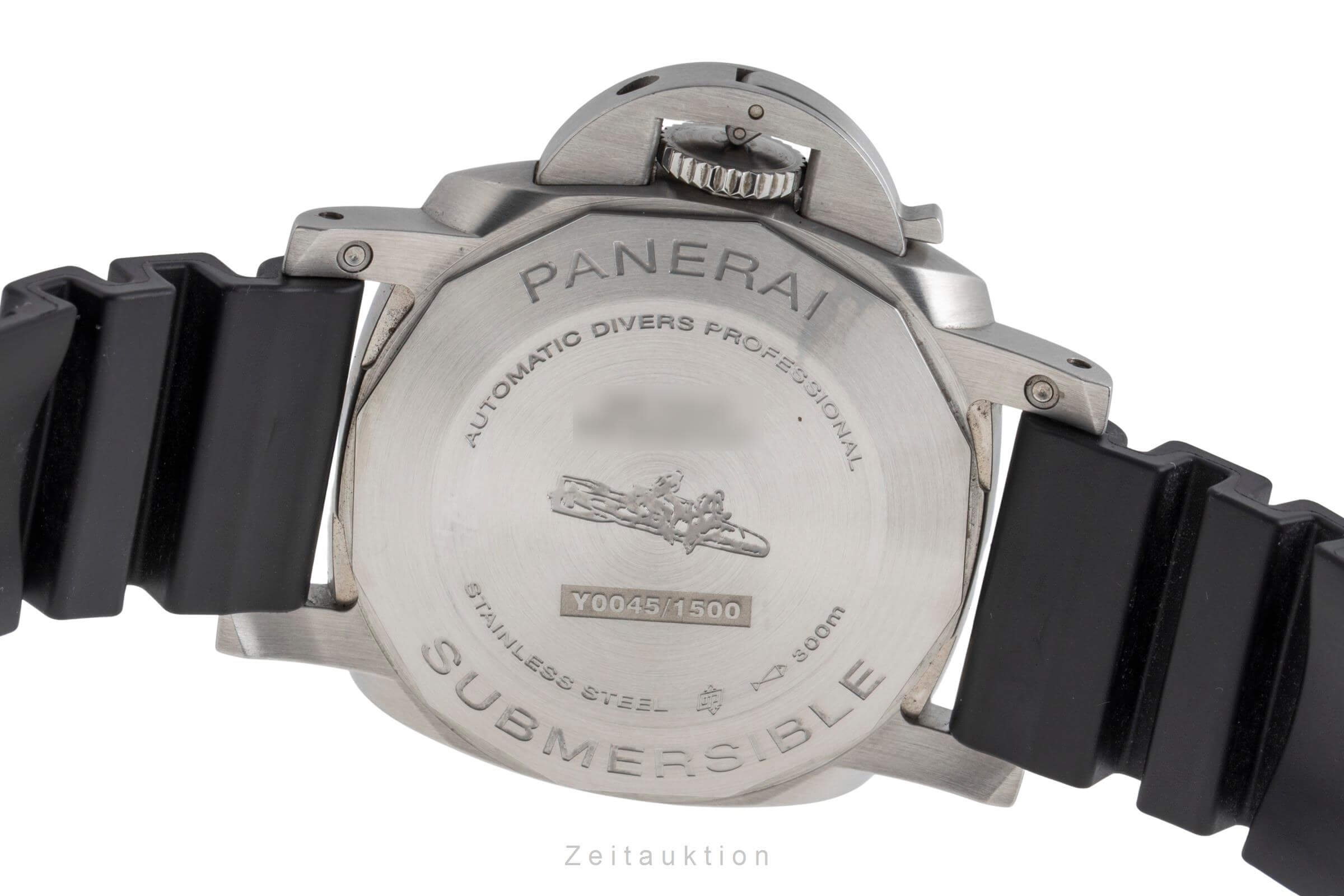 Panerai Submersible steel automatic Kal. P.900 Ref. PAM01683  | Zeitauktion