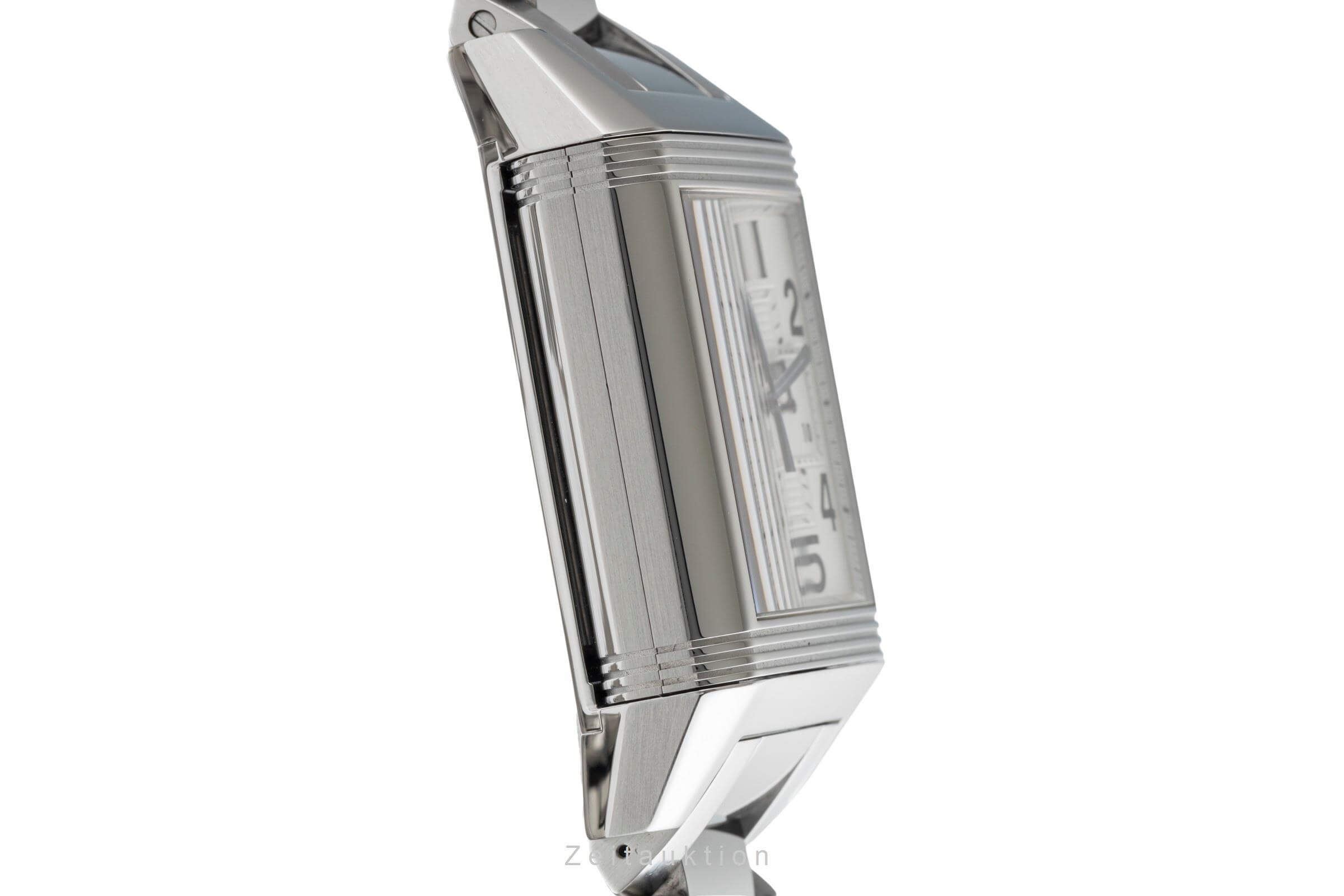 Jaeger LeCoultre Reverso Chronograph Stahl Automatik Kal. 754 Ref. Q7018120  230.8.45  | Zeitauktion