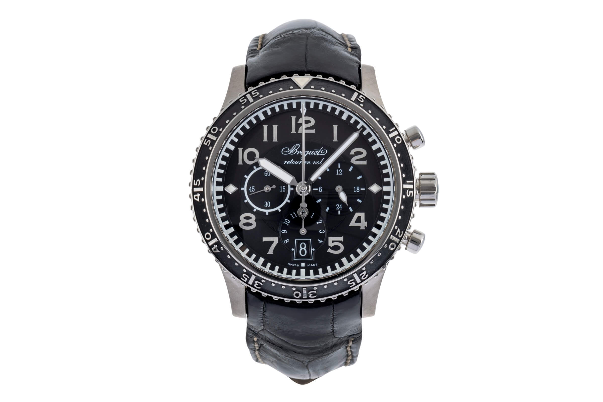 Breguet Type XXI chronograph titanium automatic Kal. 5840/1 Ref. 3810 TI/H2/3ZU  | Zeitauktion