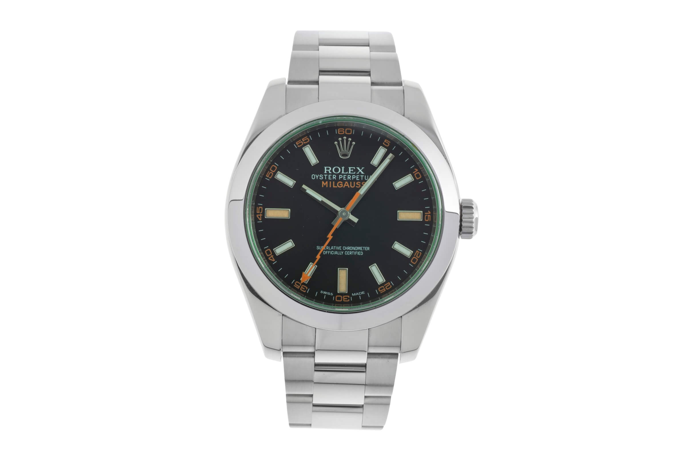Rolex Milgauss Stahl Automatik Kal. 3131 Ref. 116400GV  | Zeitauktion