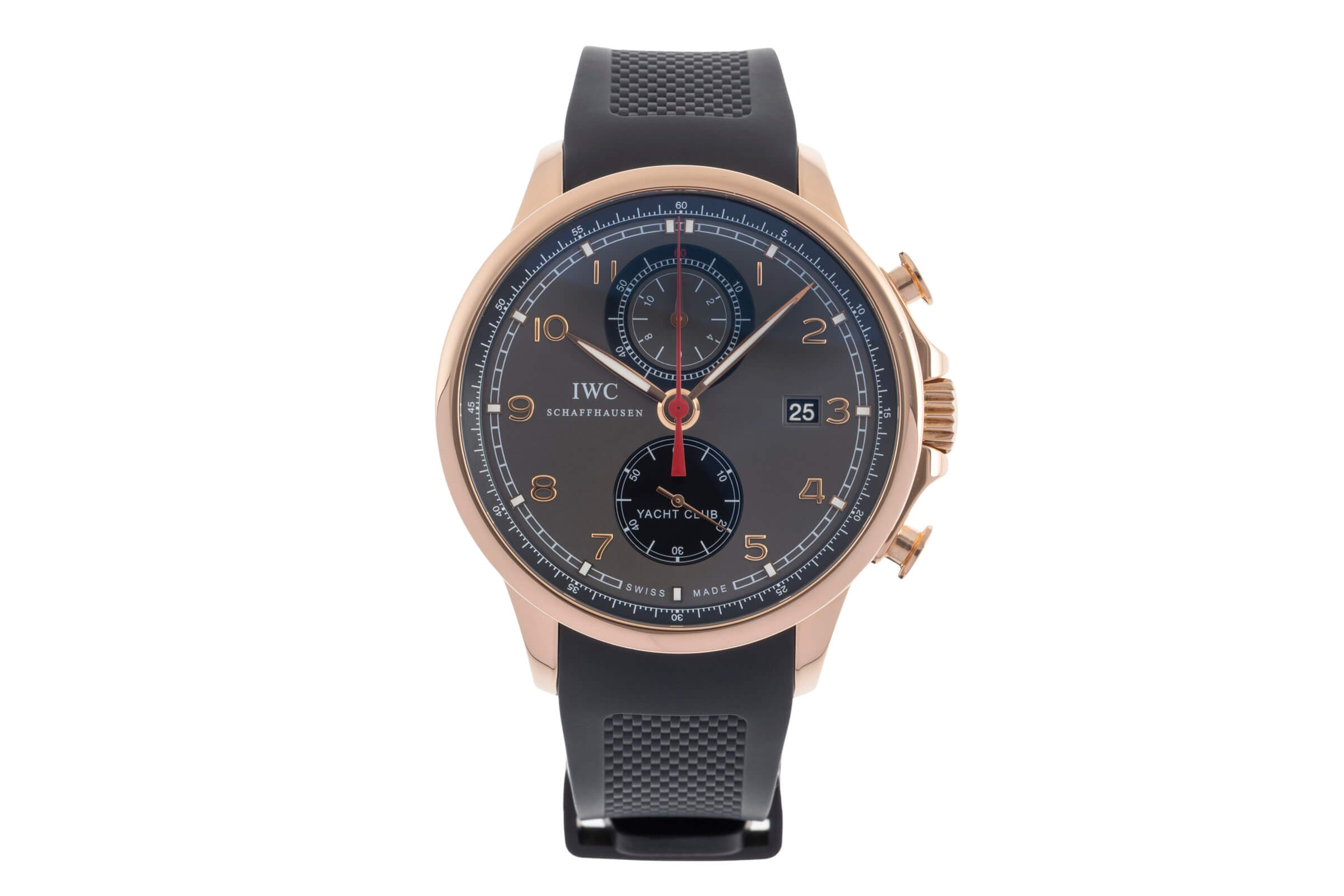 IWC Portugieser chronographe or rouge 18 ct automatique Kal. C.89360 Ref. IW390202  | Zeitauktion
