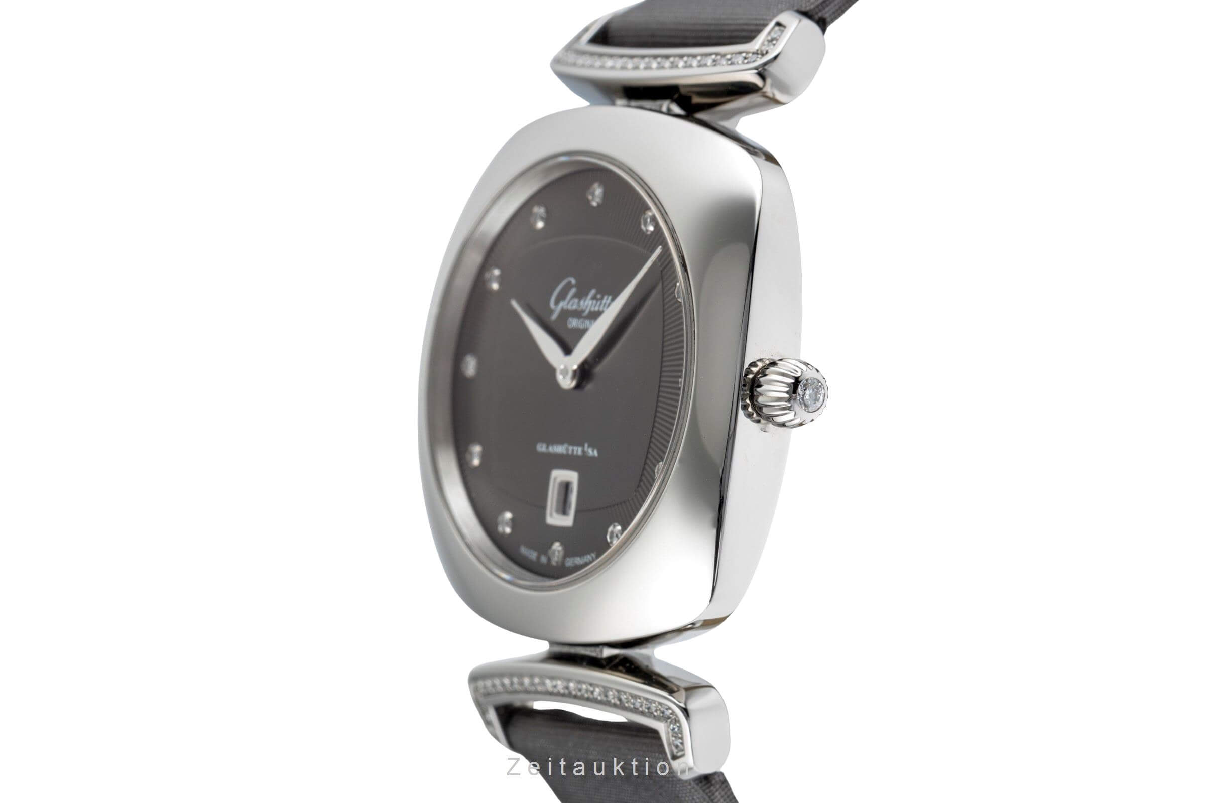 Glashütte Original Pavonina acero cuarzo Kal. 03-01 Ref. 03-01-06-12-02  | Zeitauktion
