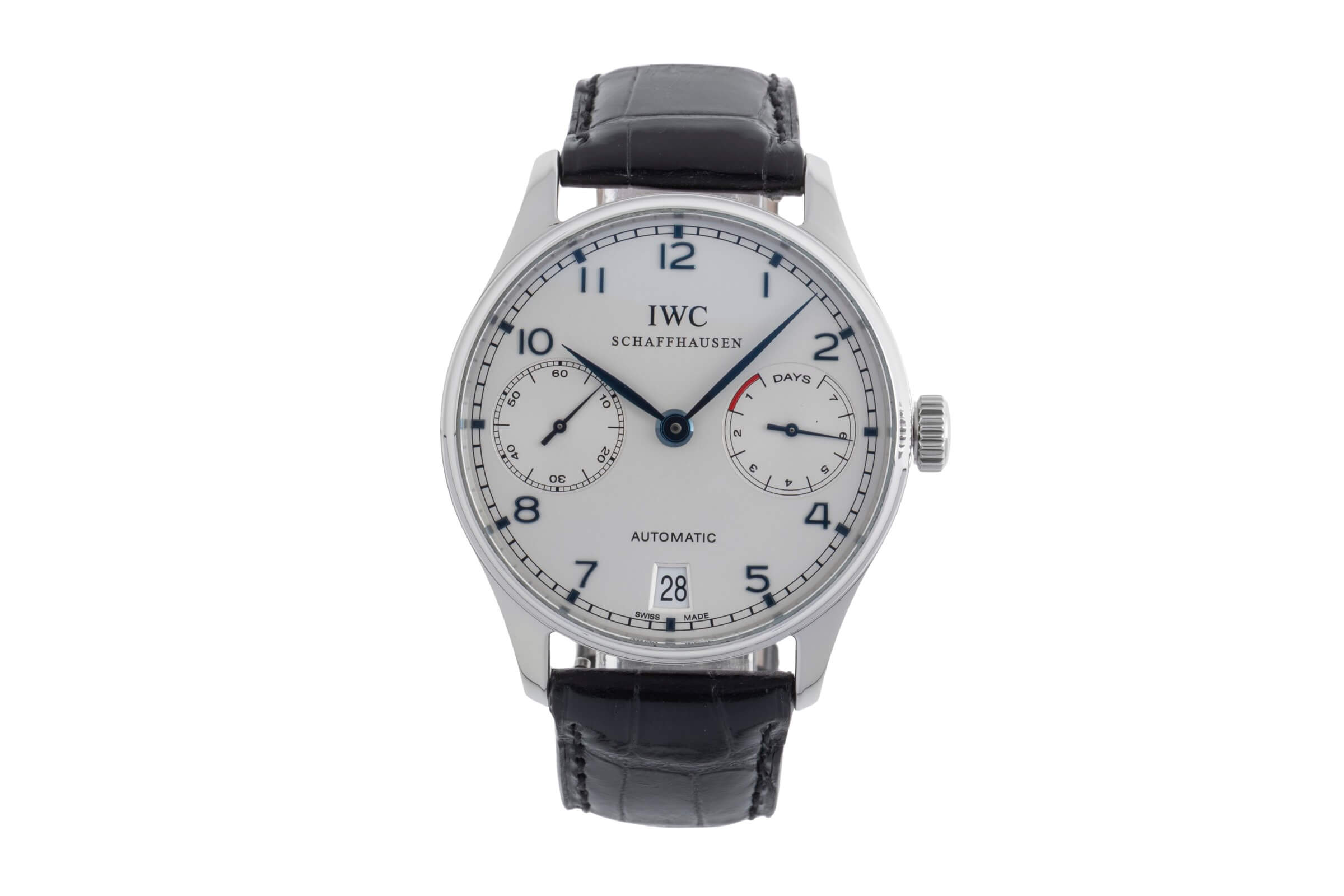 IWC Portugieser steel automatic Kal. C.51010 Ref. IW500107  | Zeitauktion