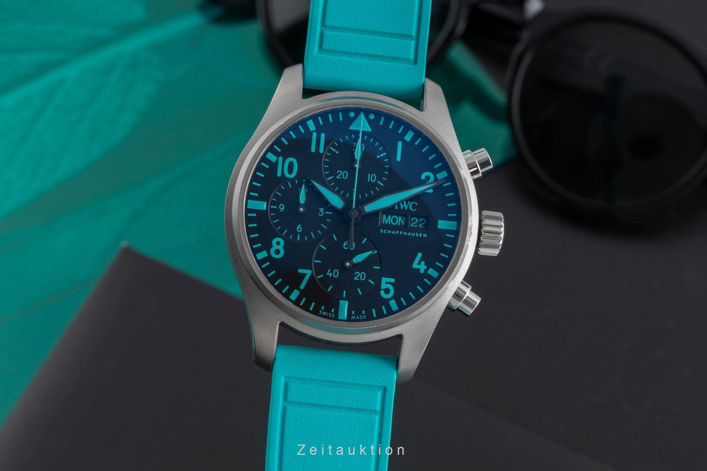 IWC Fliegerchronograph chronographe titane  automatique Kal. C.69385 Ref. IW388108  | Zeitauktion