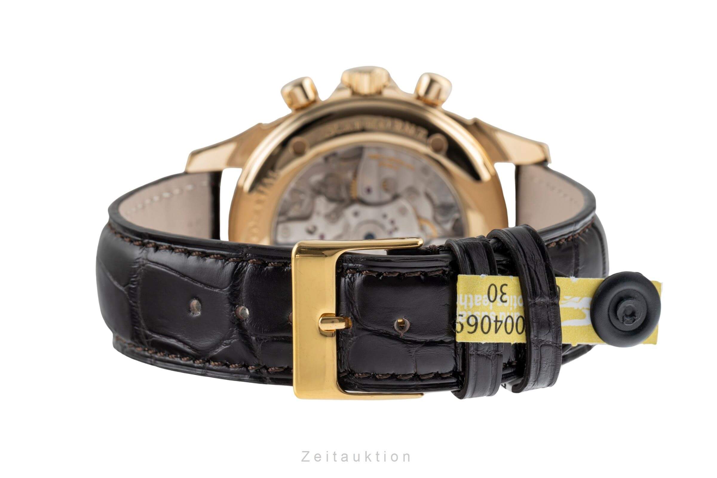 Omega De Ville chronograph 18 ct gold automatic Kal. 3313A Ref. 4641.30.32  | Zeitauktion