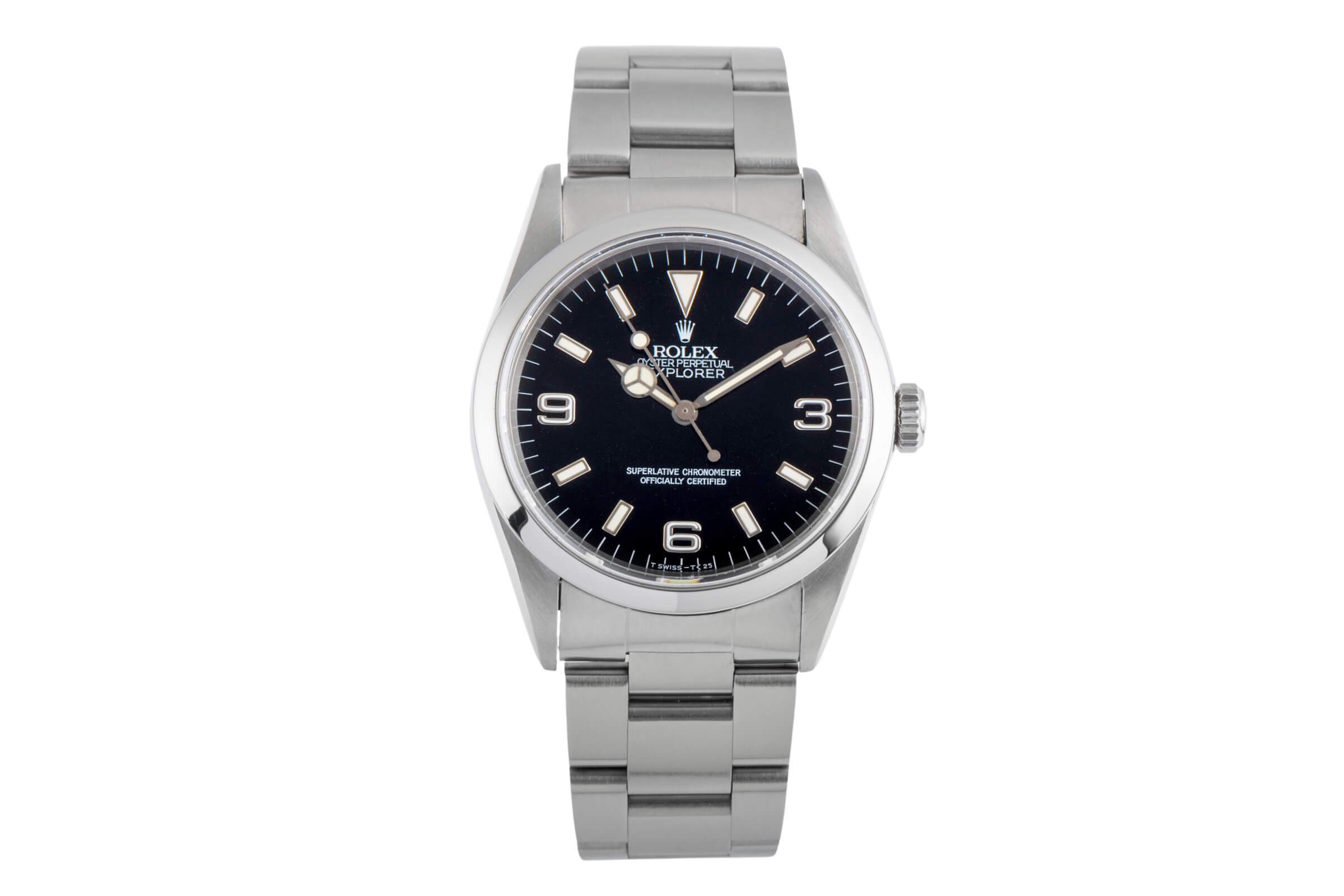Rolex Explorer Stahl Automatik Kal. 3000 Ref. 14270  | Zeitauktion