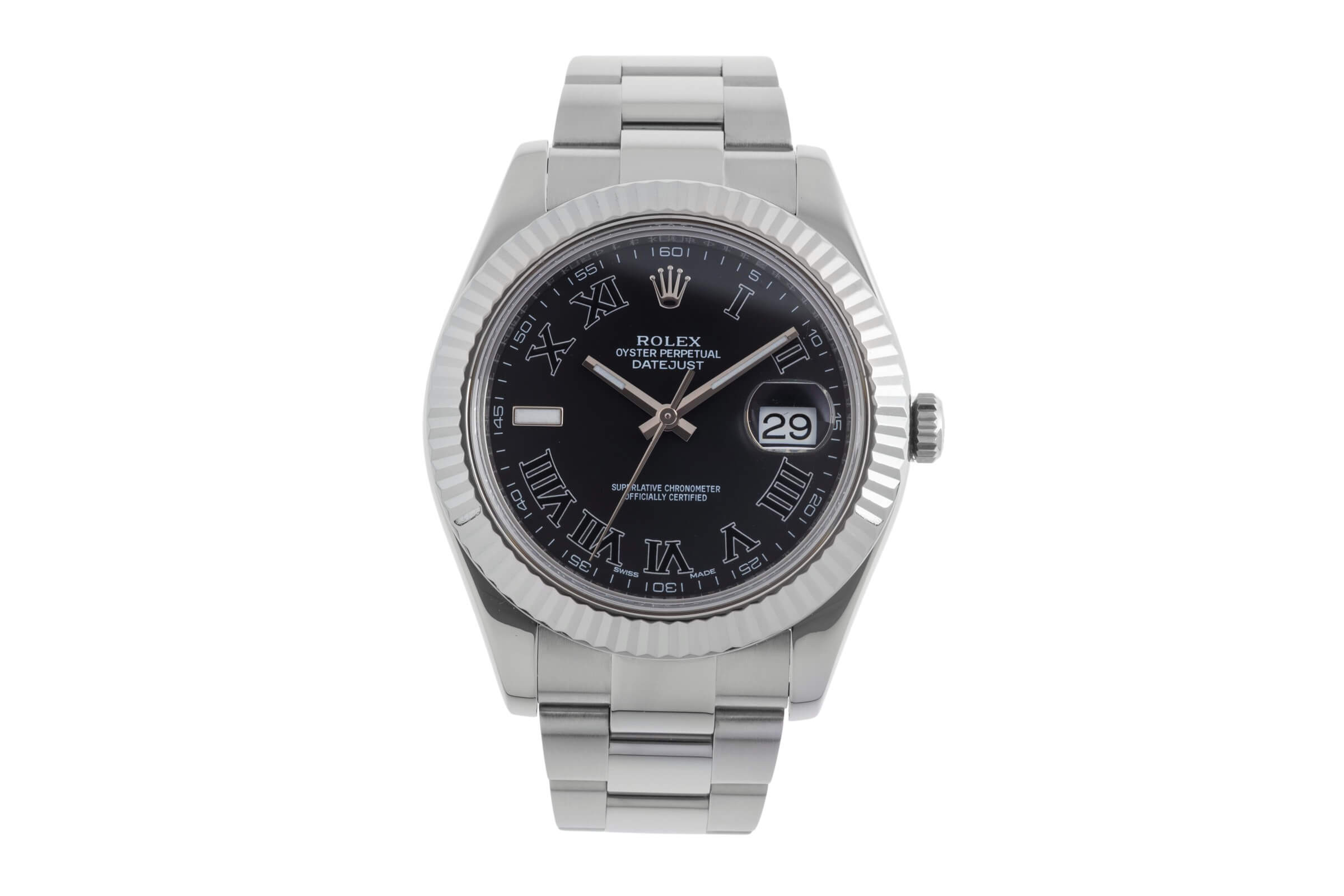 Rolex Datejust steel / white gold automatic Kal. 3136 Ref. 116334  | Zeitauktion
