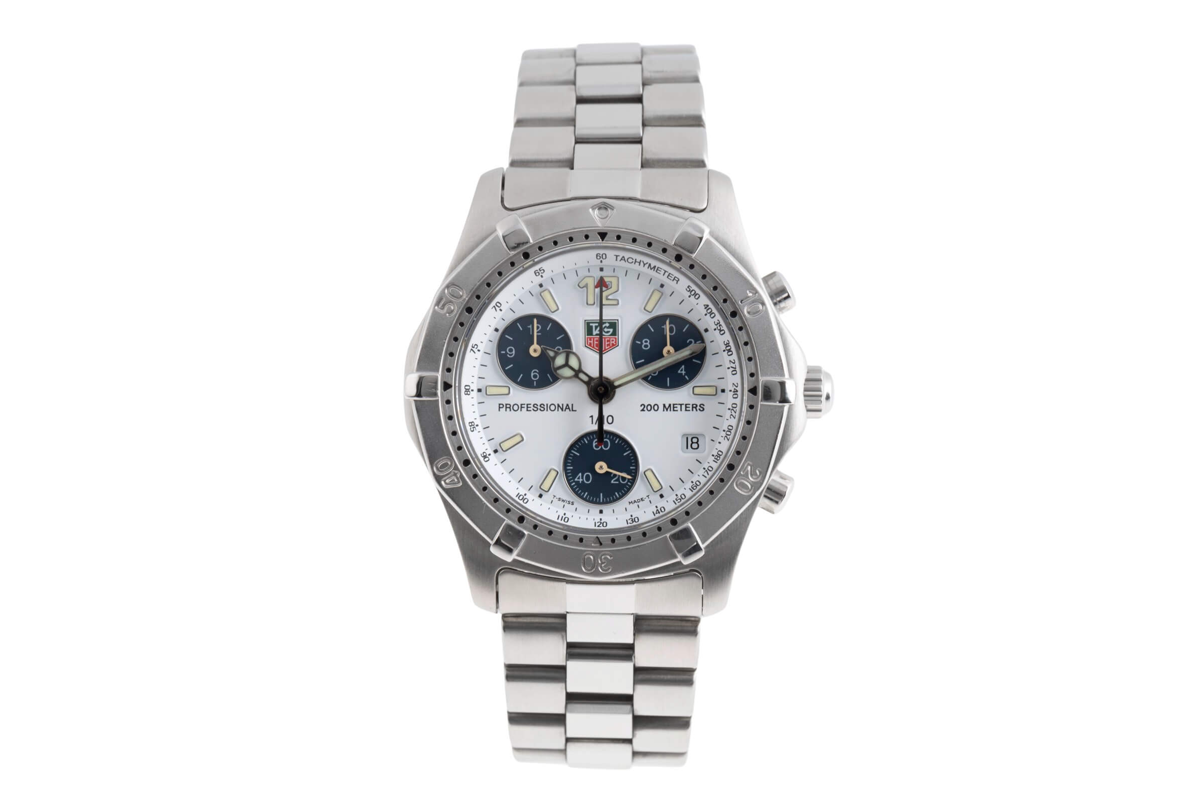 Tag Heuer Professional Chronograph Stahl Quarz Ref. CK1111  | Zeitauktion