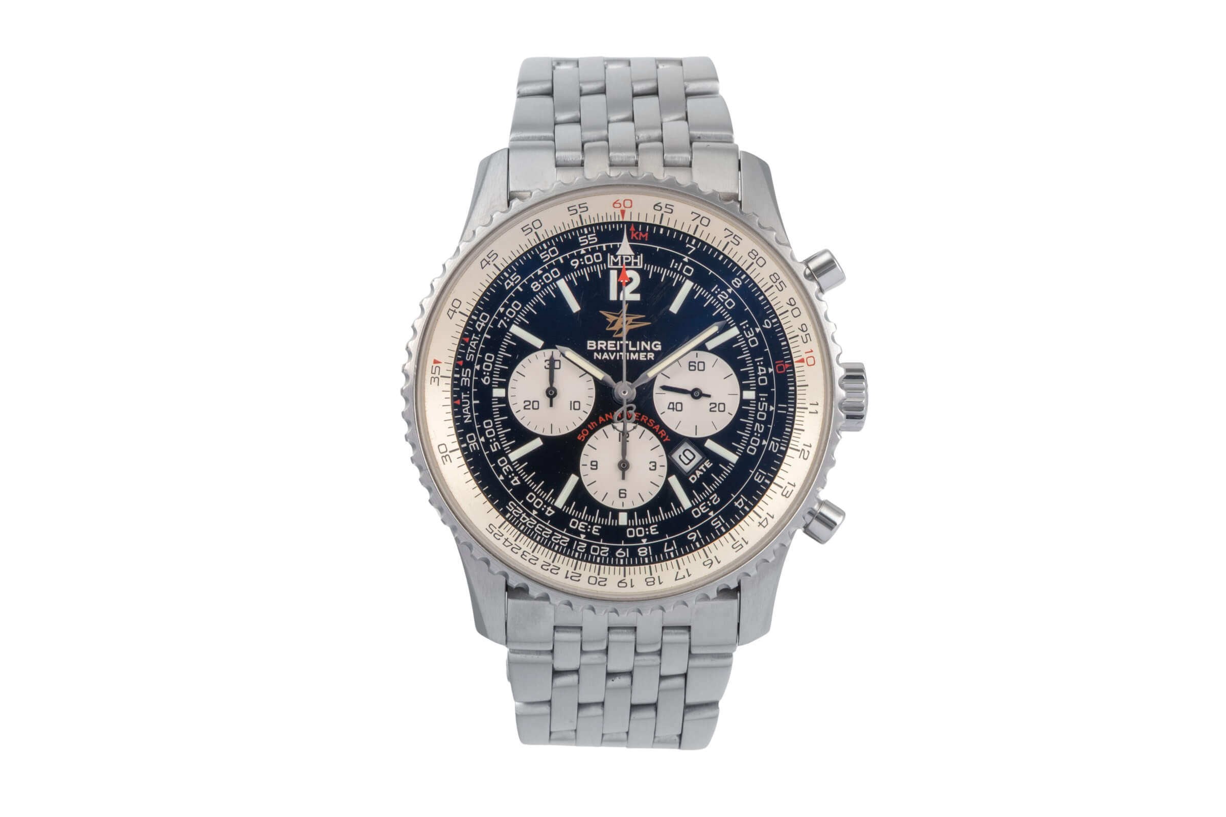 Breitling Navitimer chronographe acier automatique Ref. A41322  | Zeitauktion
