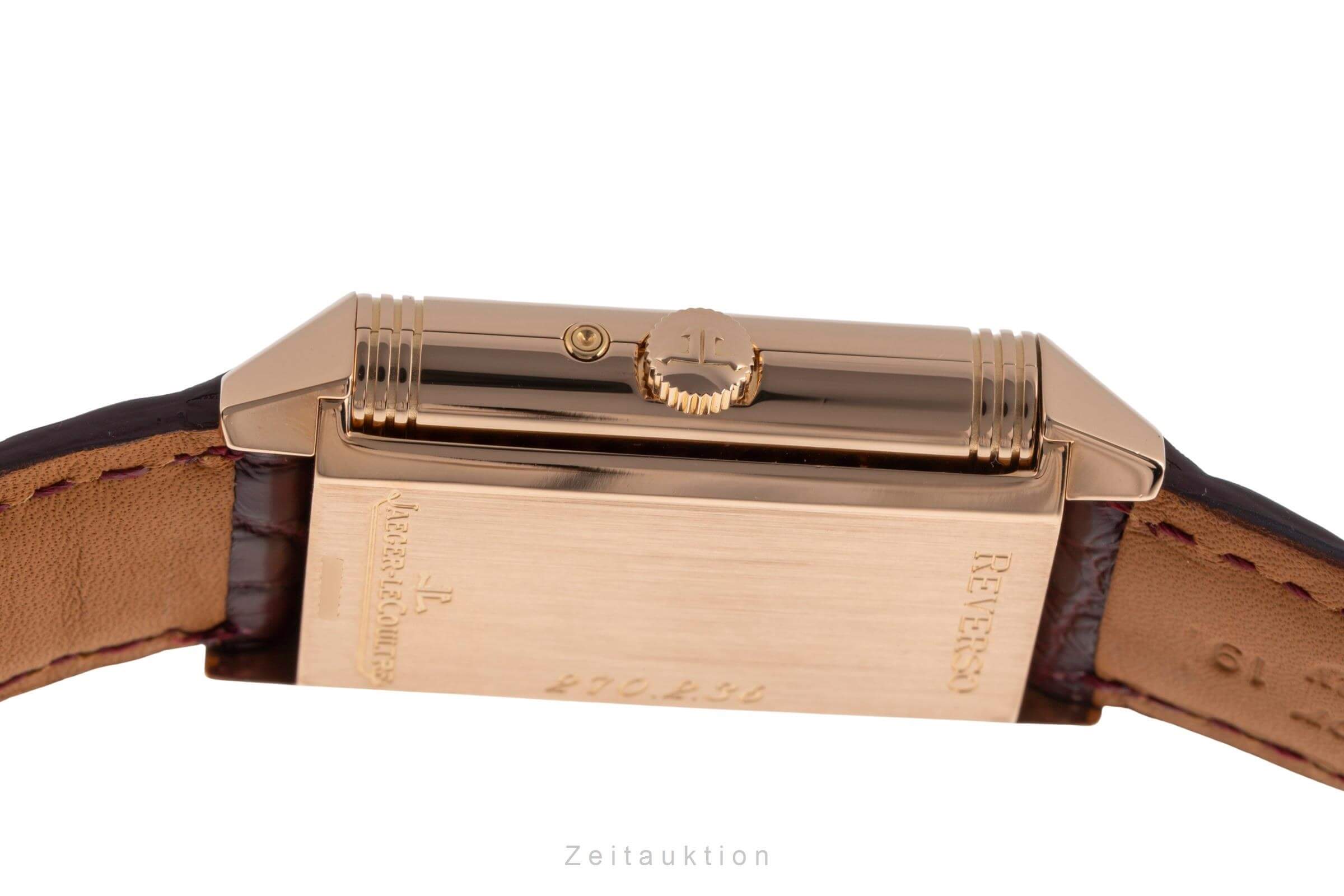 Jaeger-LeCoultre Reverso oro de 18 quilates cuerda manual Kal. 836 Ref. 270.2.36  | Zeitauktion