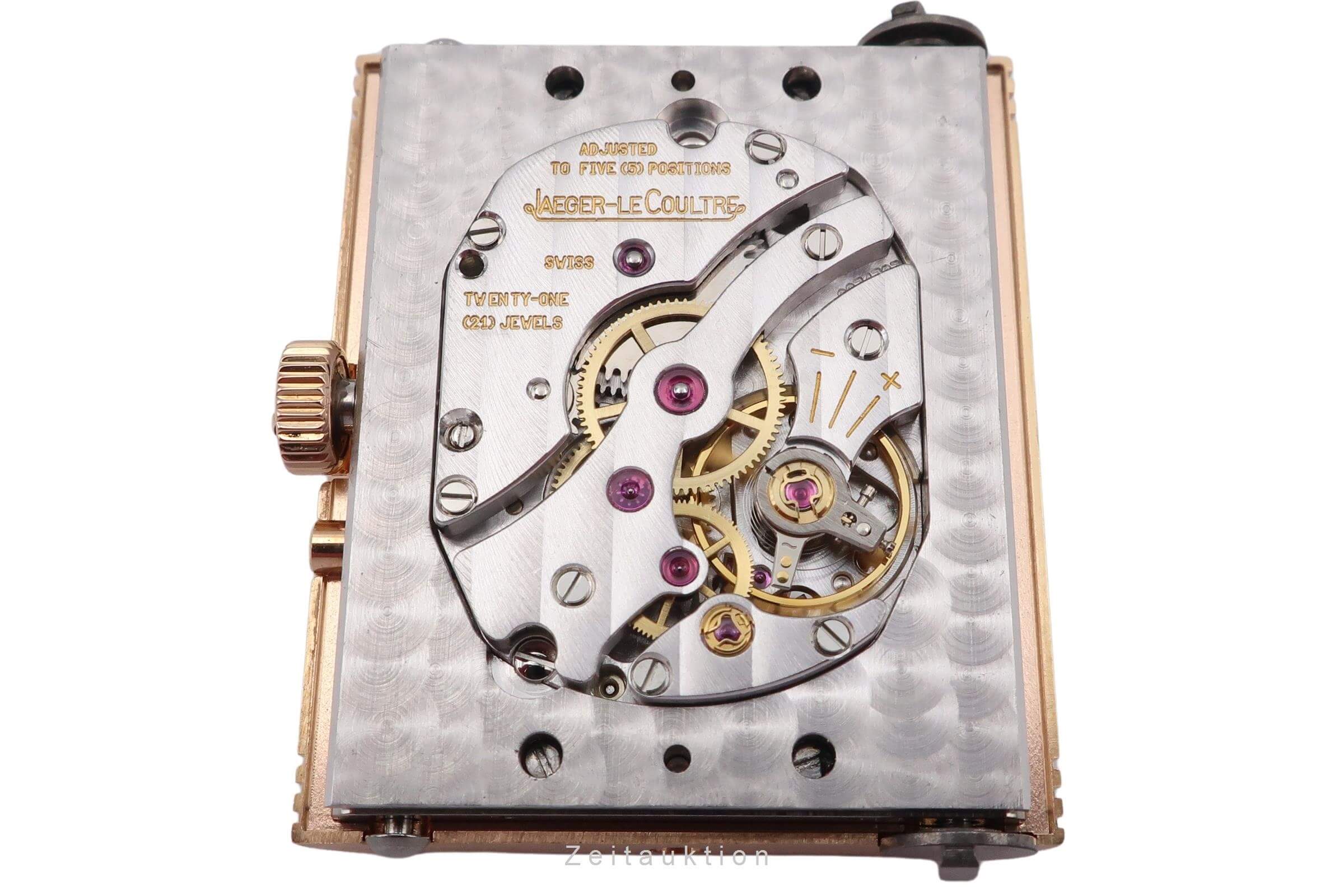 Jaeger-LeCoultre Reverso oro de 18 quilates cuerda manual Kal. 836 Ref. 270.2.36  | Zeitauktion