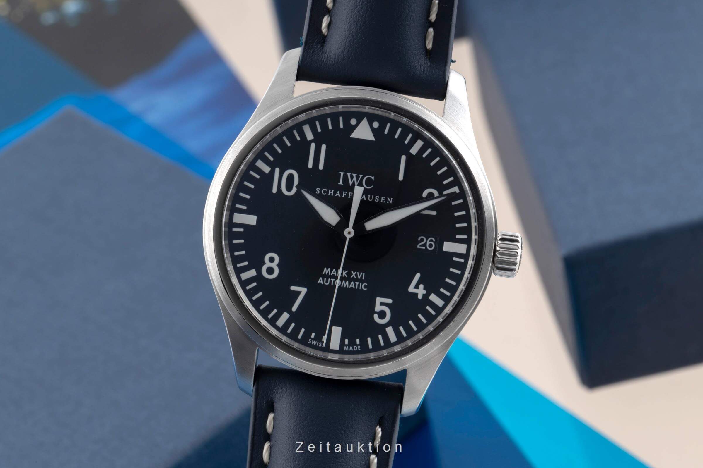 IWC Mark XVI Stahl Automatik Kal. C.30110 Ref. IW325501  | Zeitauktion