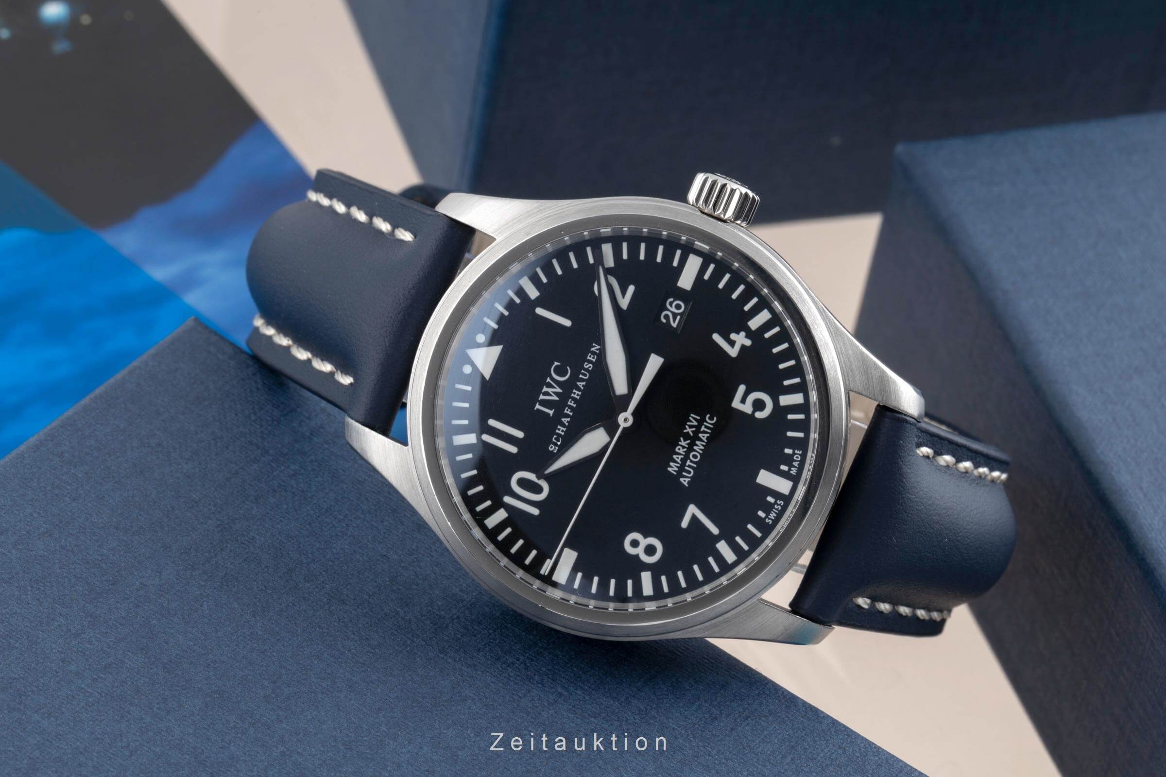 IWC Mark XVI Stahl Automatik Kal. C.30110 Ref. IW325501  | Zeitauktion