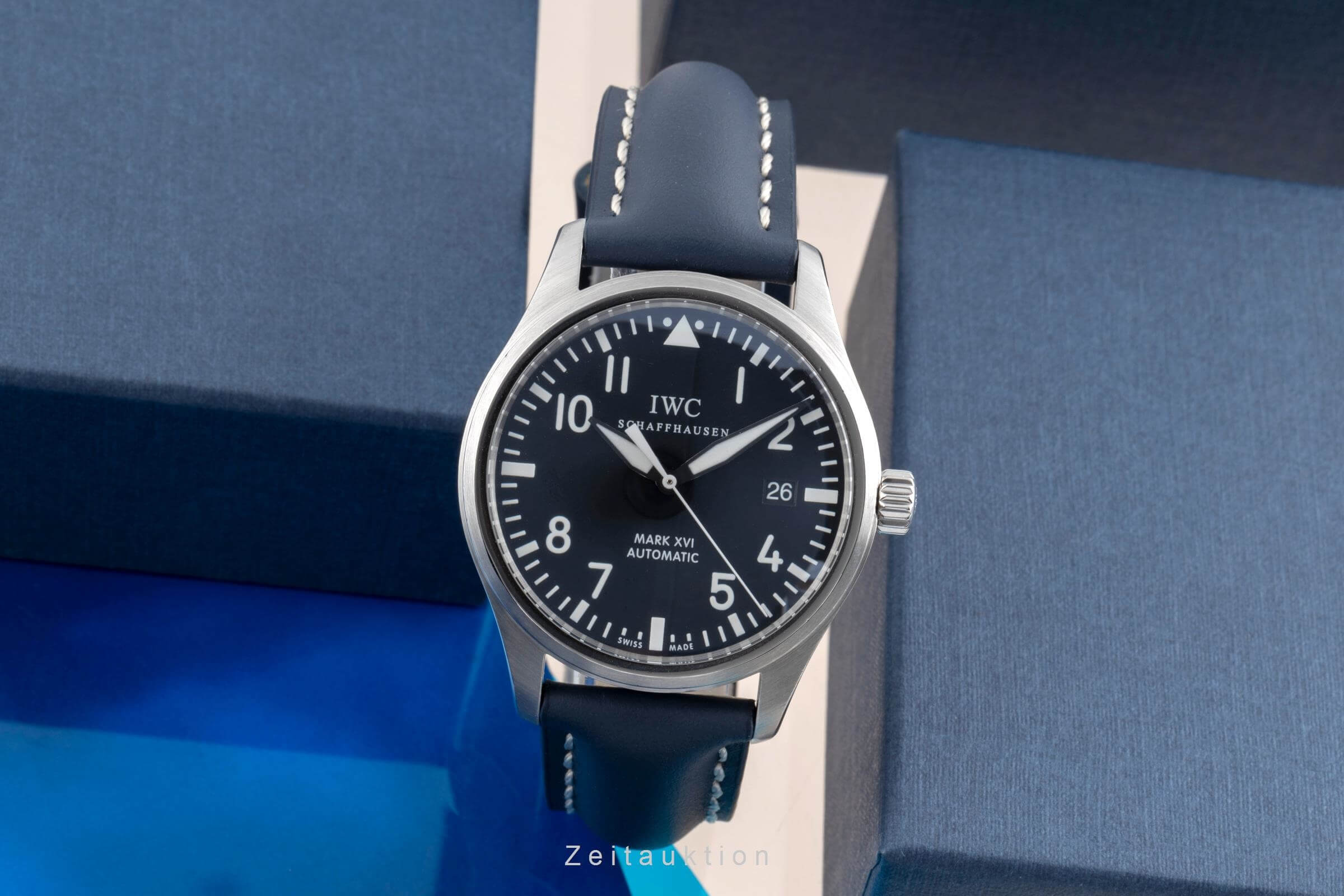 IWC Mark XVI Stahl Automatik Kal. C.30110 Ref. IW325501  | Zeitauktion