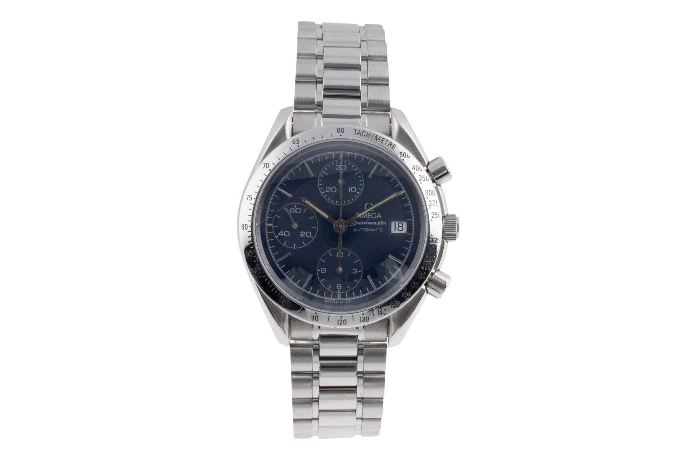 Omega Speedmaster Date steel automatic Kal. 1152 Ref. 3511.80.00  | Zeitauktion