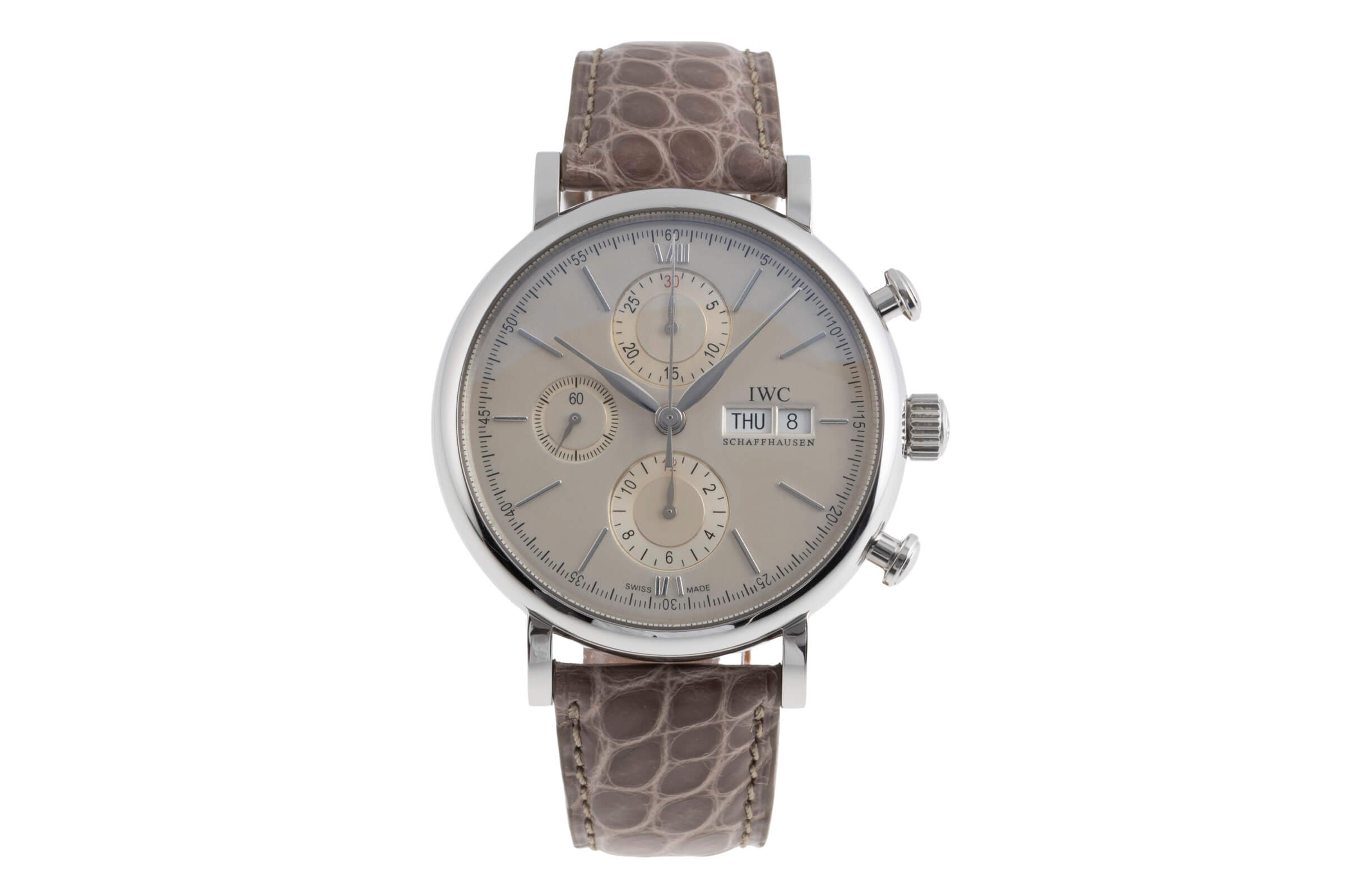 IWC Portofino chronograph steel automatic Kal. 75320 Ref. IW391007  | Zeitauktion