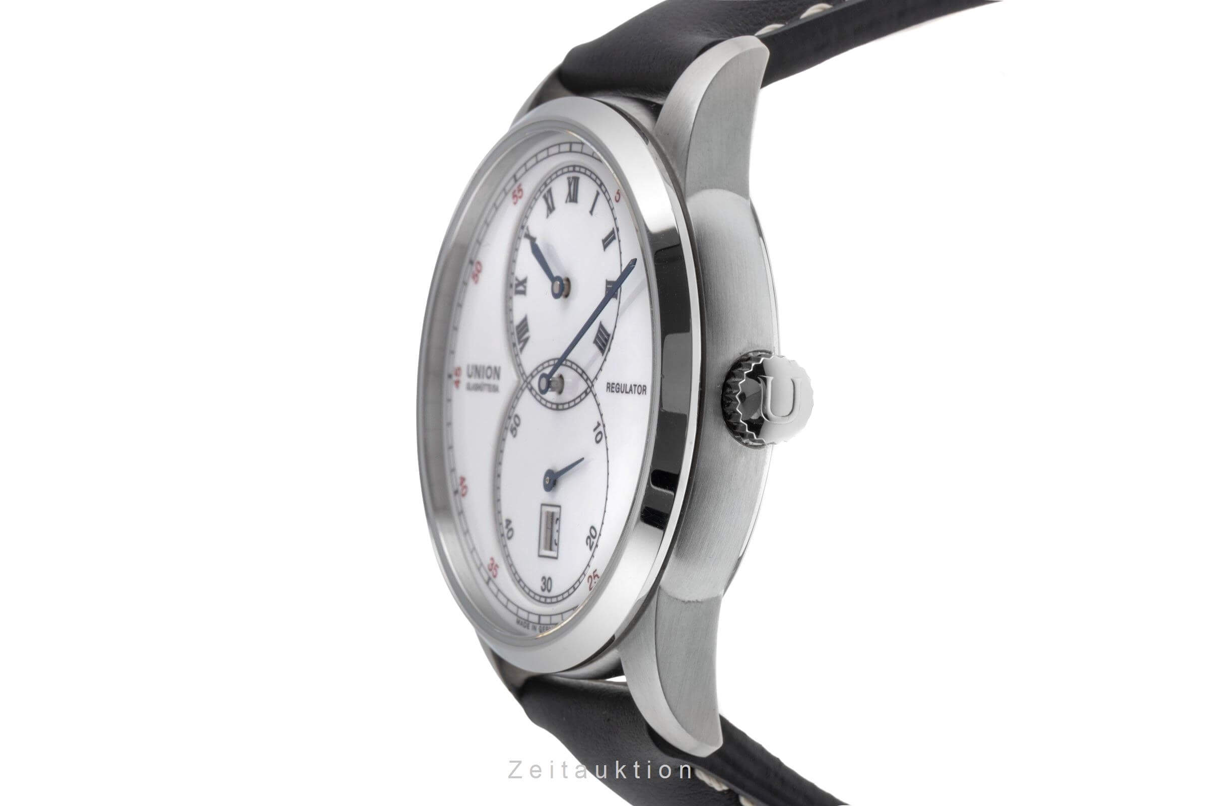 Union Glashütte Tradition Regulator Stahl Automatik Kal. 2899-0Z6 Ref. D007.445.A  | Zeitauktion