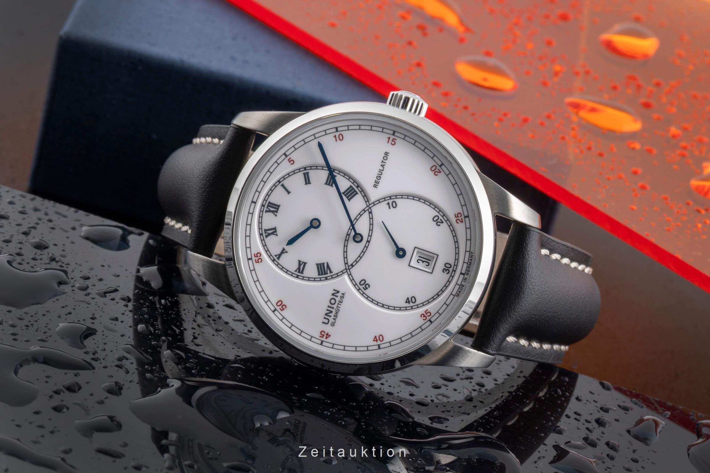 Union Glashütte Tradition Regulator Stahl Automatik Kal. 2899-0Z6 Ref. D007.445.A  | Zeitauktion
