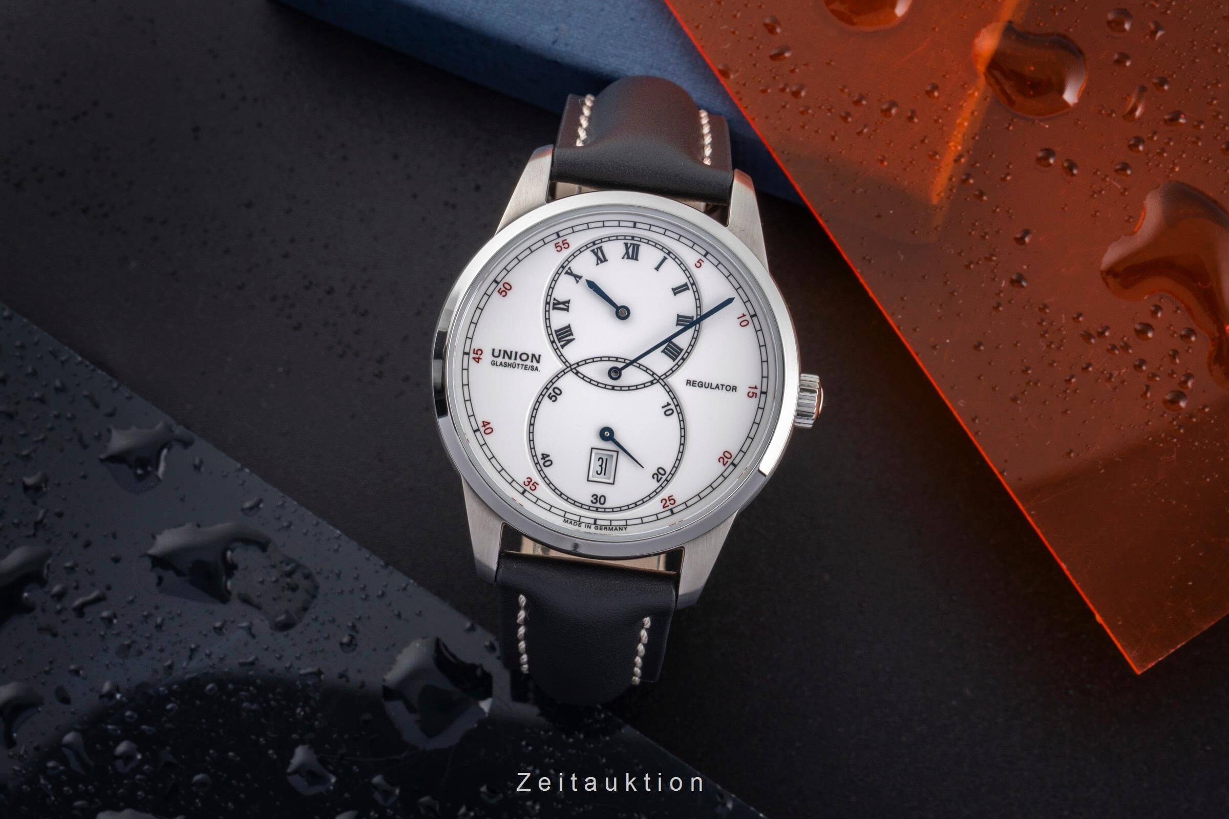 Union Glashütte Tradition Regulator Stahl Automatik Kal. 2899-0Z6 Ref. D007.445.A  | Zeitauktion