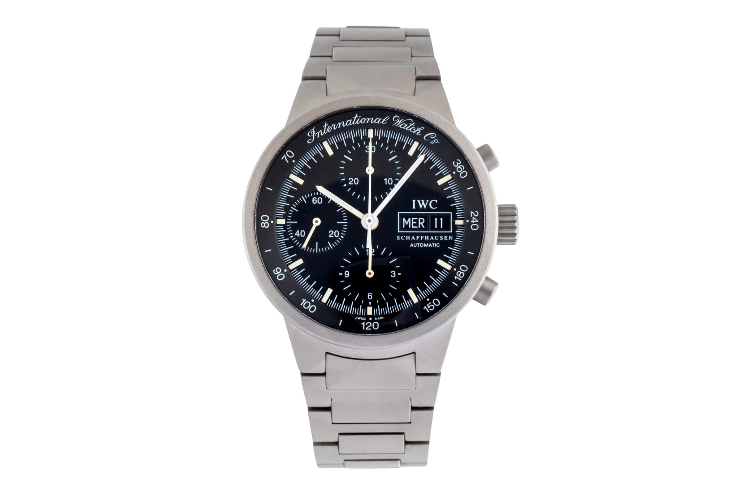 IWC GST chronographe titane  automatique Kal. 7901 Ref. IW370704  | Zeitauktion