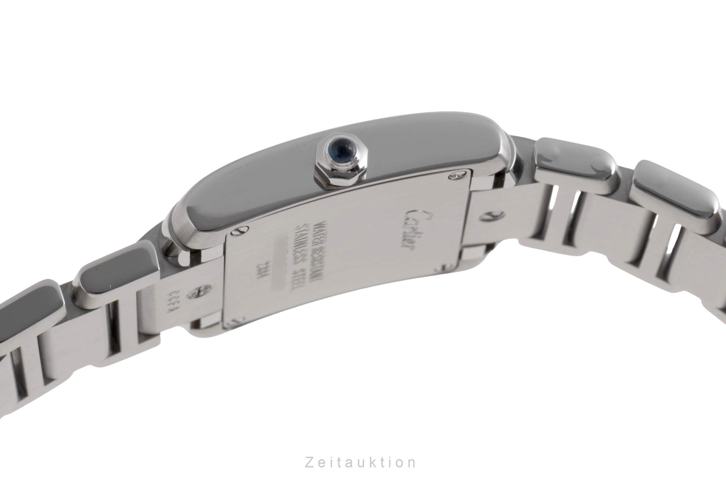 Cartier Tank Francaise acier quartz Kal. 057 Ref. W51008Q3  | Zeitauktion
