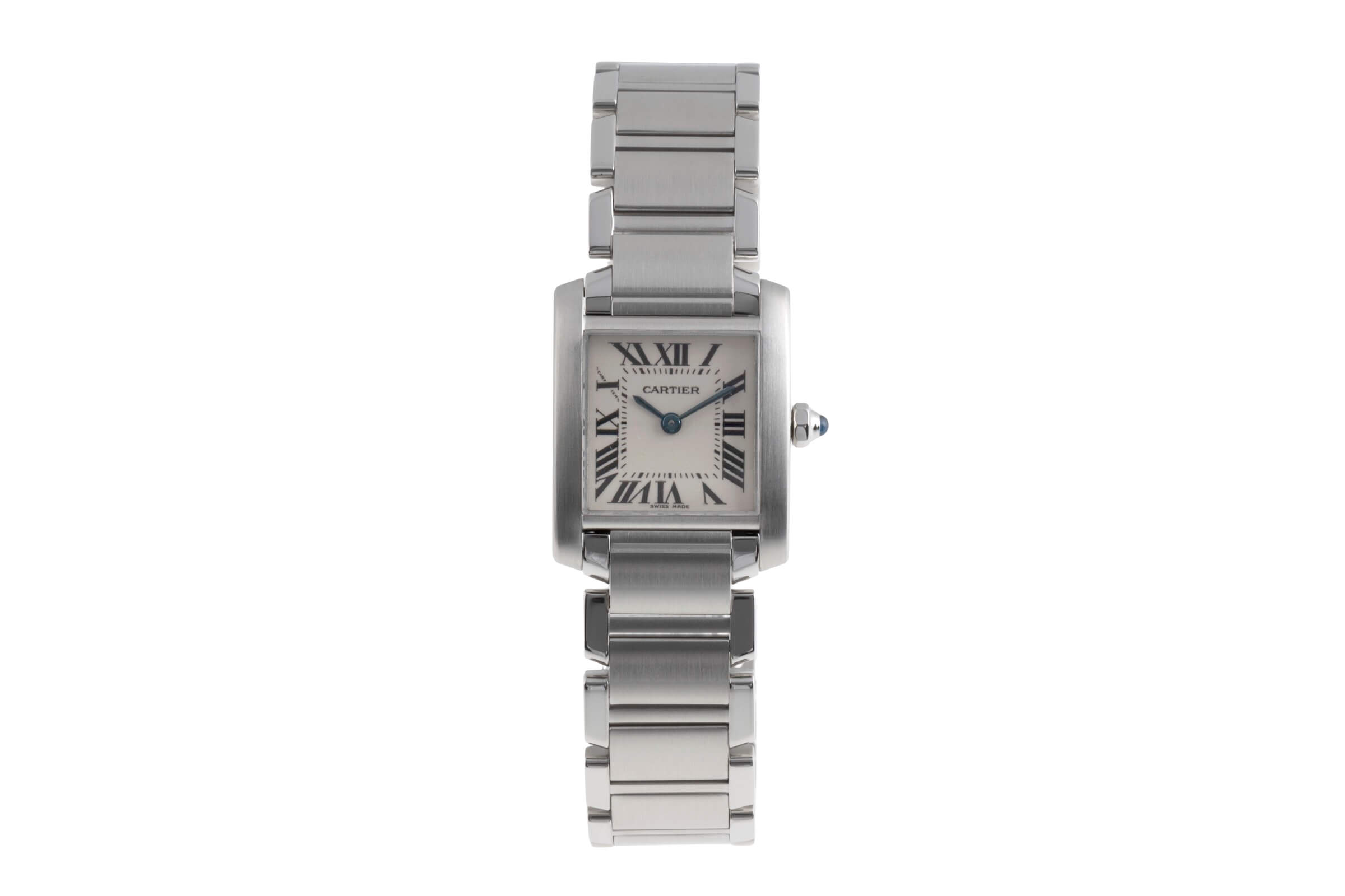 Cartier Tank Francaise acero cuarzo Kal. 057 Ref. W51008Q3  | Zeitauktion
