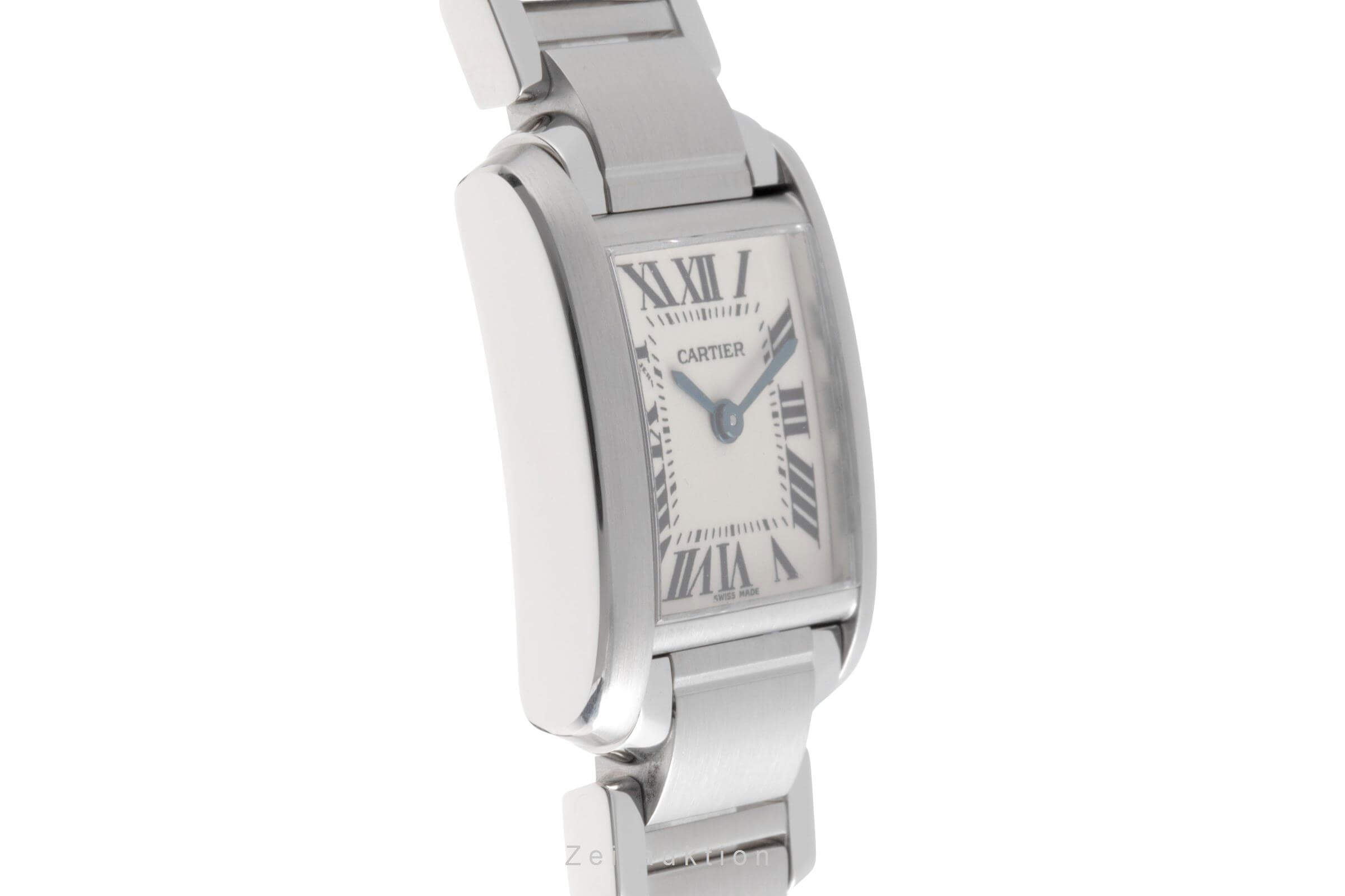 Cartier Tank Francaise acier quartz Kal. 057 Ref. W51008Q3  | Zeitauktion